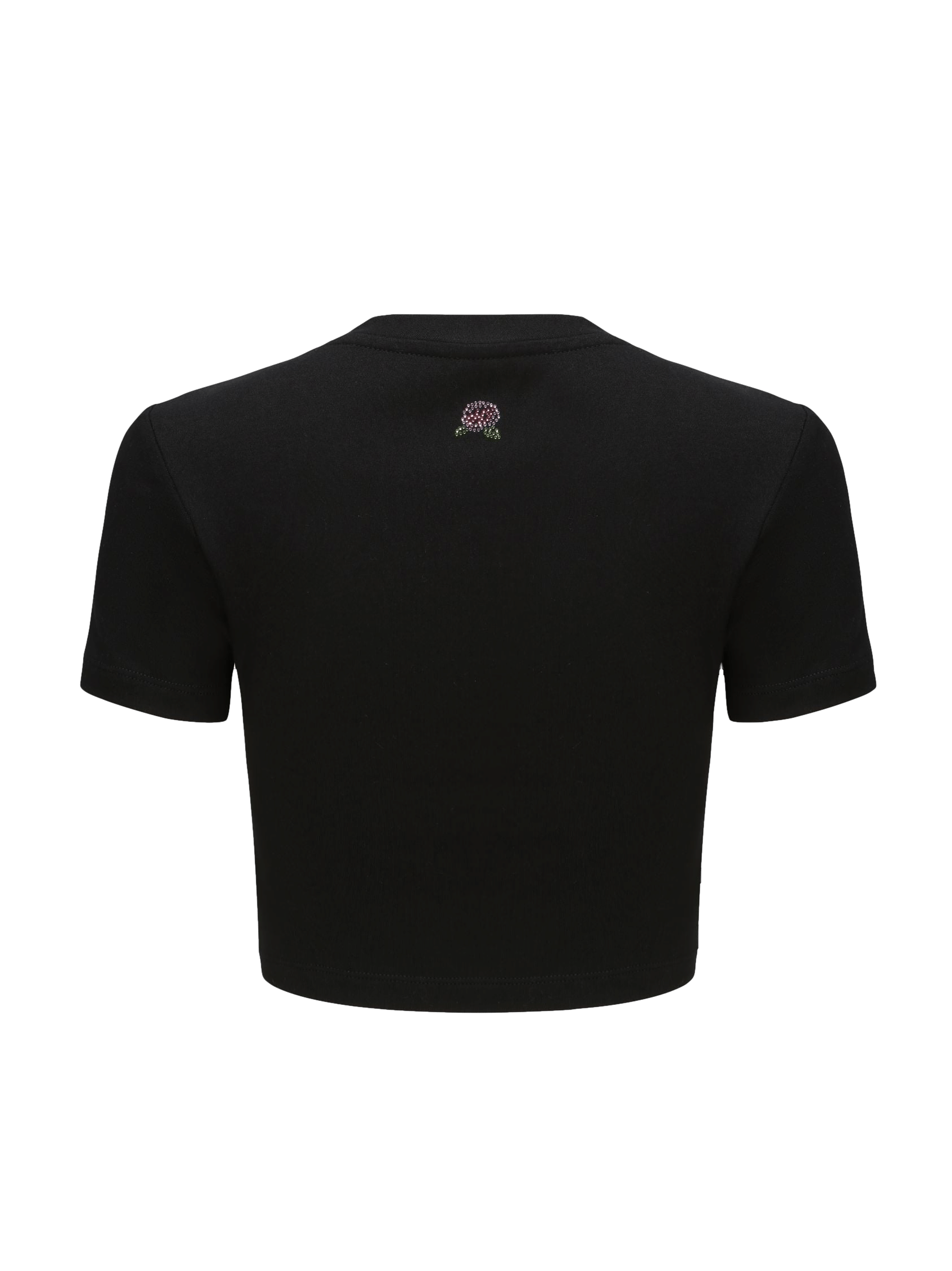 Elle Baby Tee (Black) (Final Sale) in Black made by Nana Jacqueline