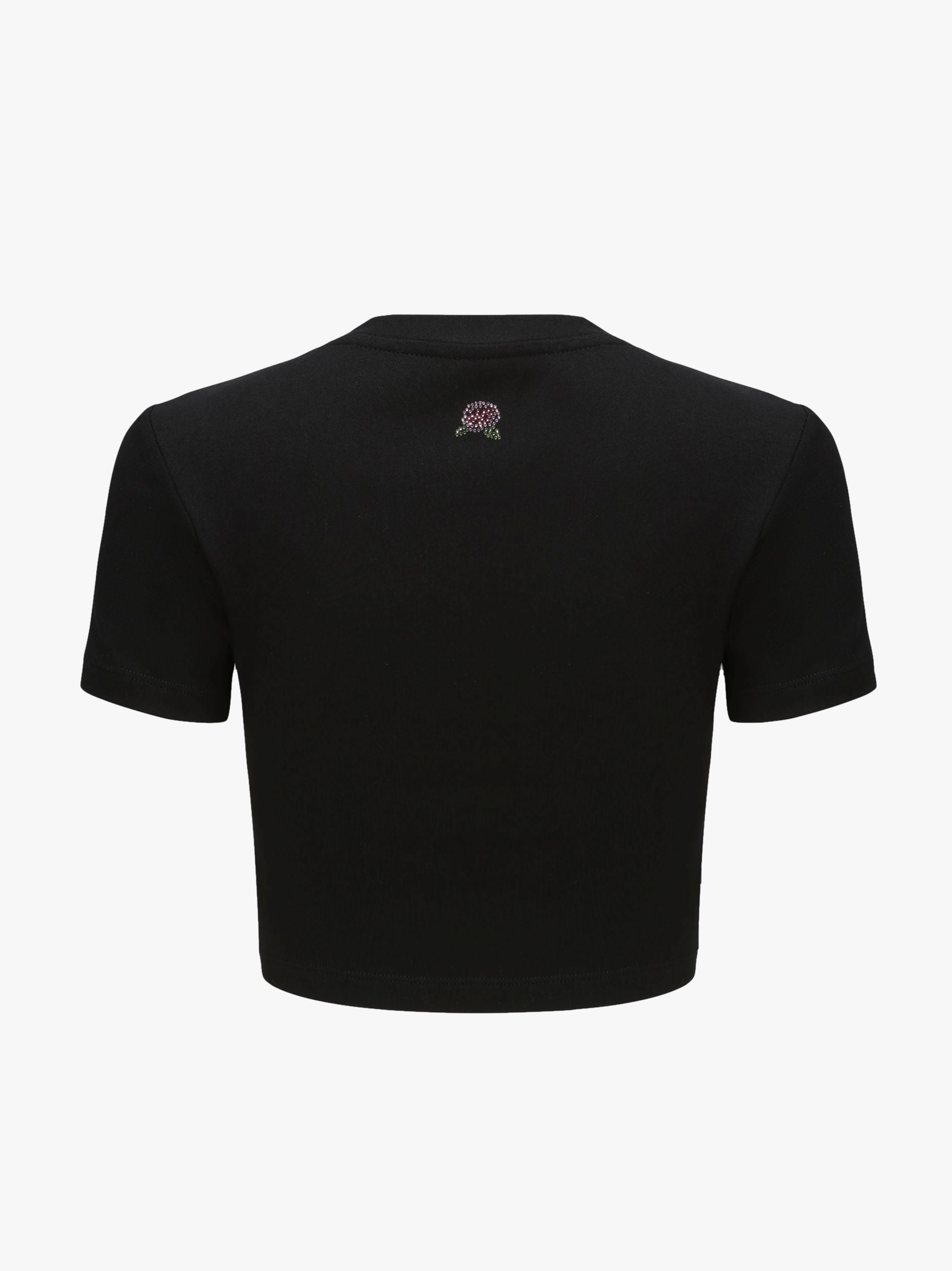 Elle Baby Tee (Black) (Final Sale) in Black made by Nana Jacqueline