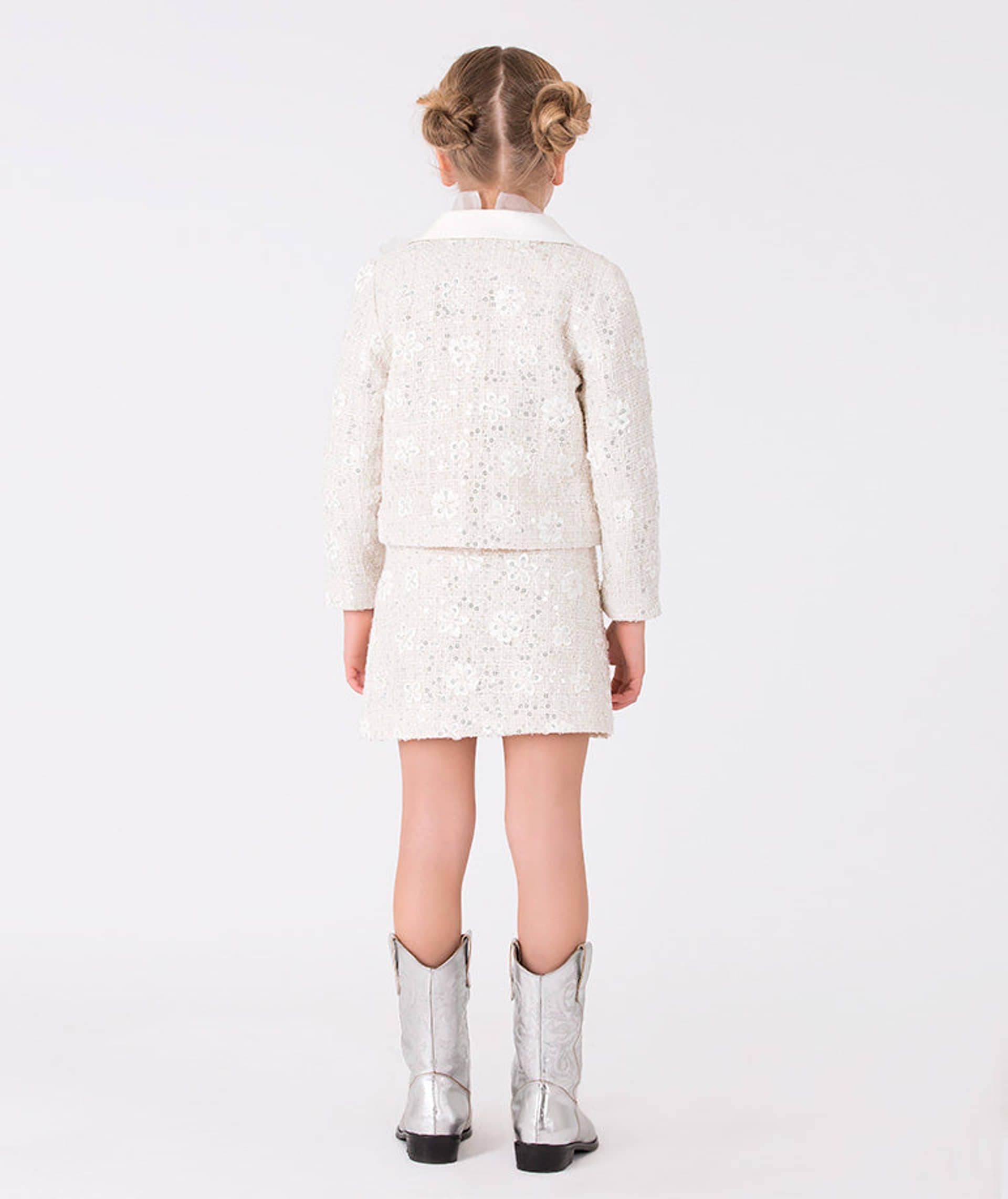 Sequin Bow Jacket made by Mama Luma