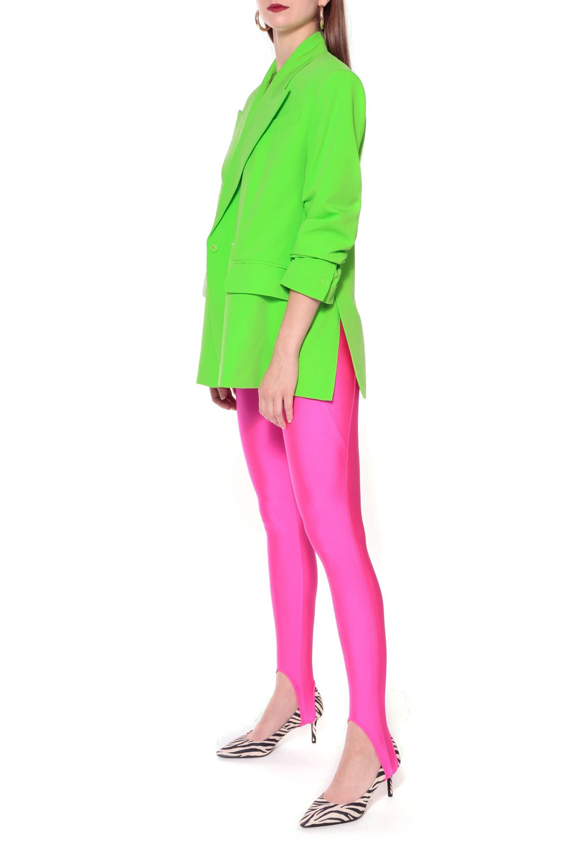 Pants Gia Plastic Pink made by HALEWSKI