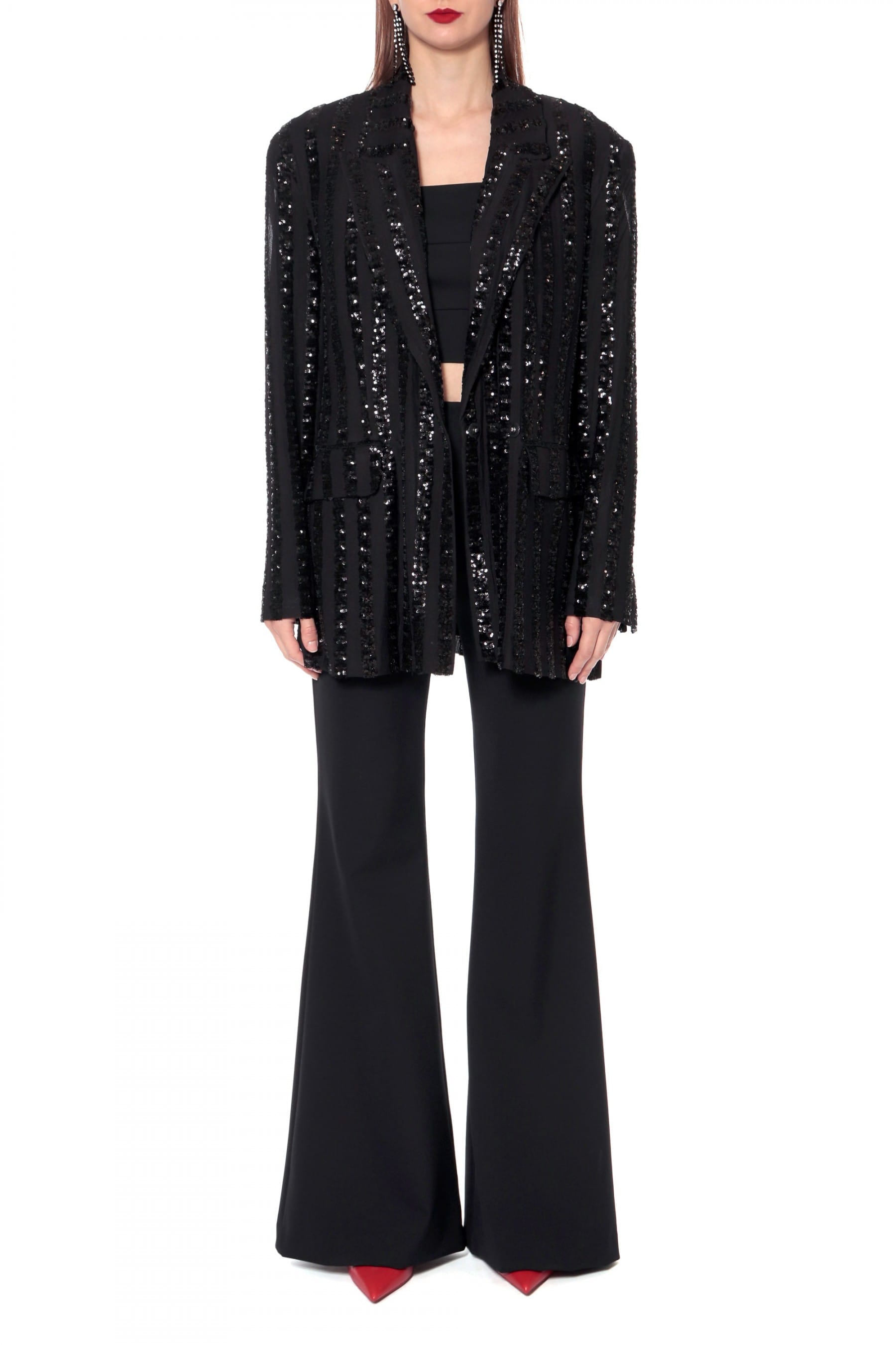 Pants Leontine Moonless Night made by HALEWSKI