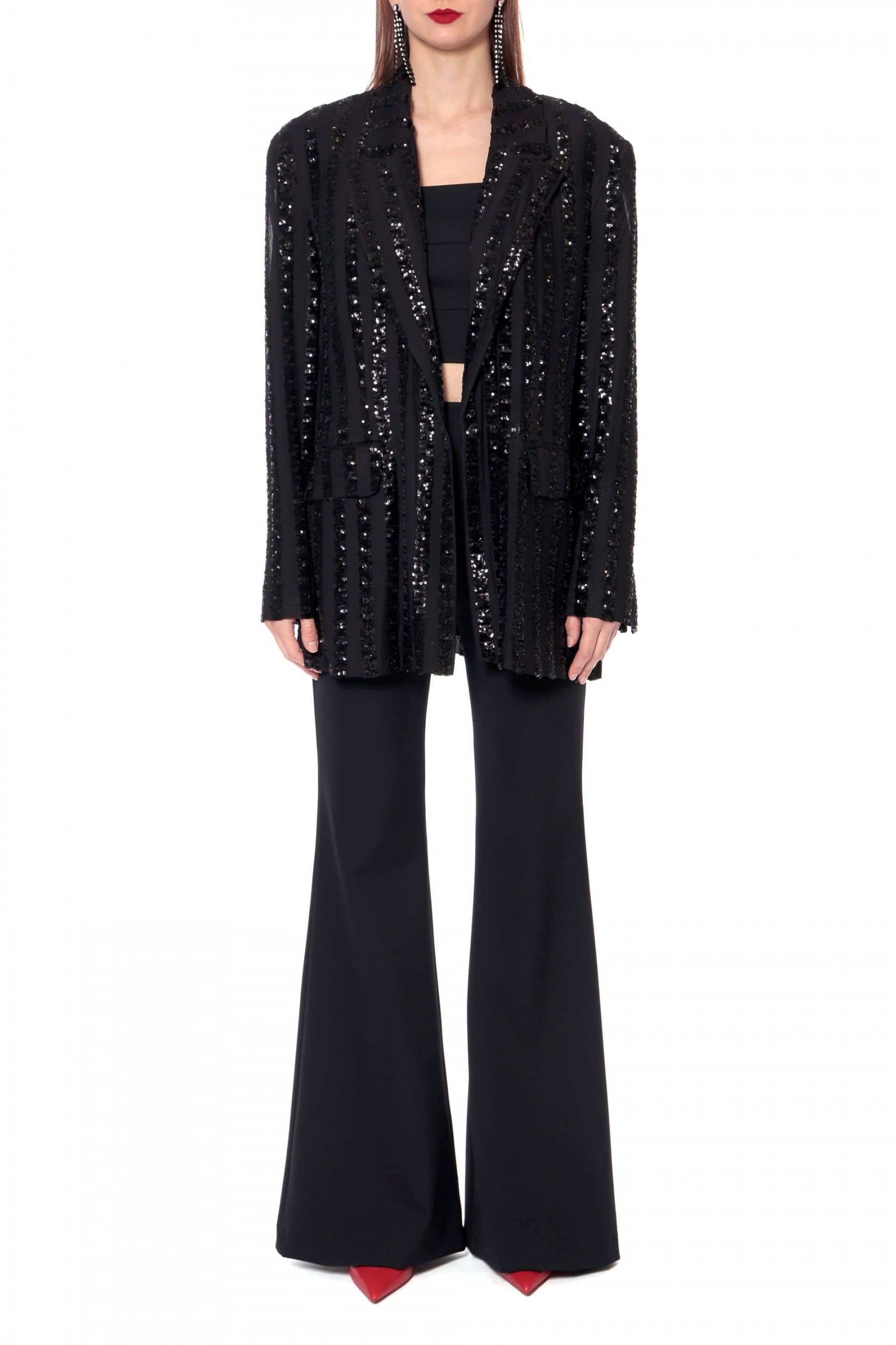 Pants Leontine Moonless Night made by HALEWSKI