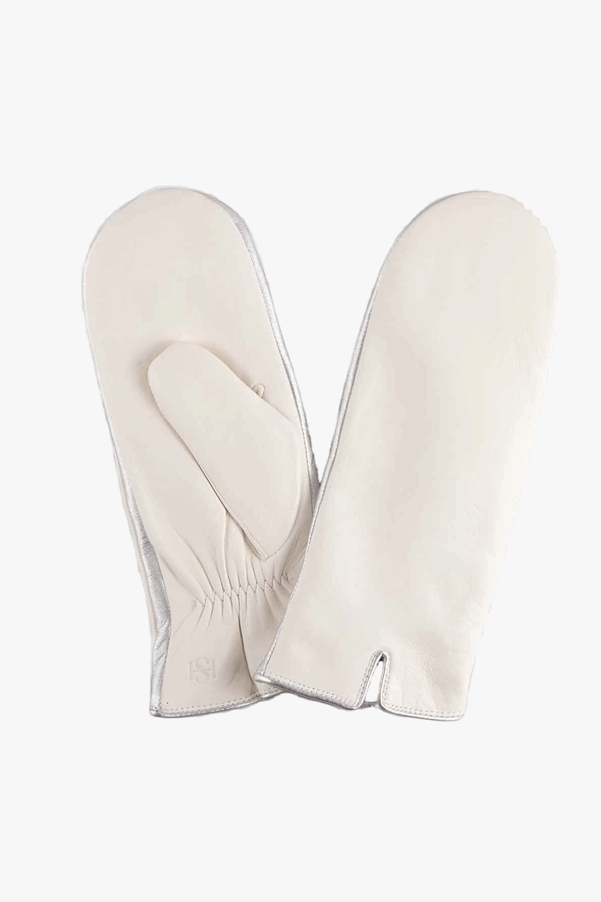 Statement Mittens White made by Handsome Stockholm