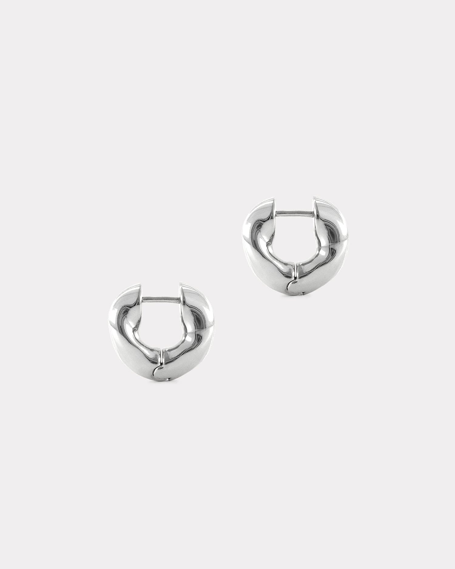 The Huggie Earrings - Silver made by ESSEN