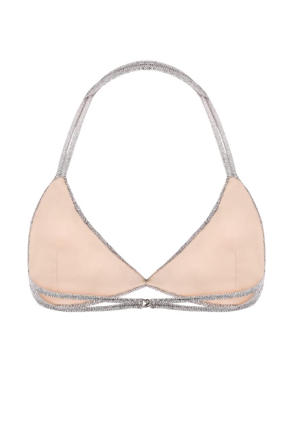 MIRROR TRIANGLE BRA made by NUÉ