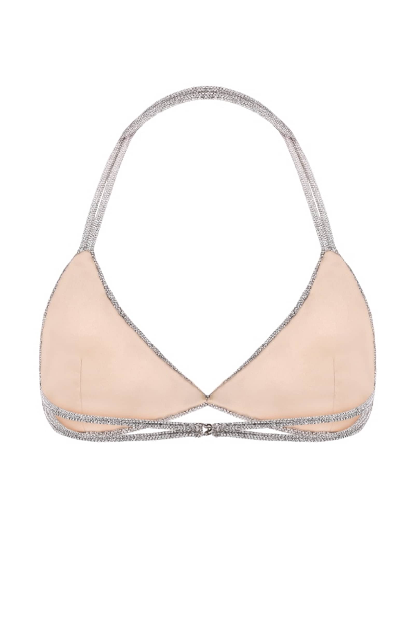 MIRROR TRIANGLE BRA made by NUÉ