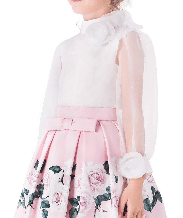 Floral Palermo Girls Outfit | 2 Pieces made by Mama Luma