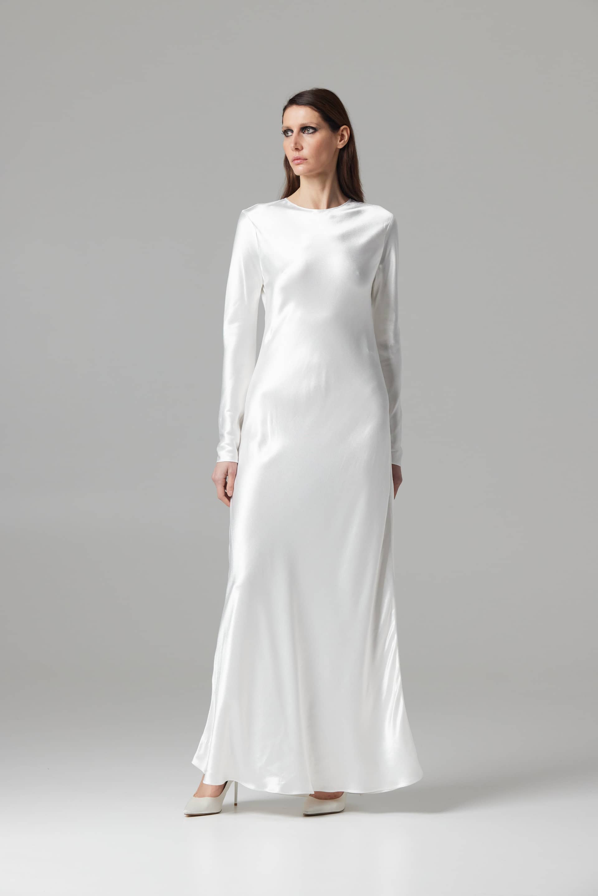 SALLY DRESS Milk made by Tamar Keburia