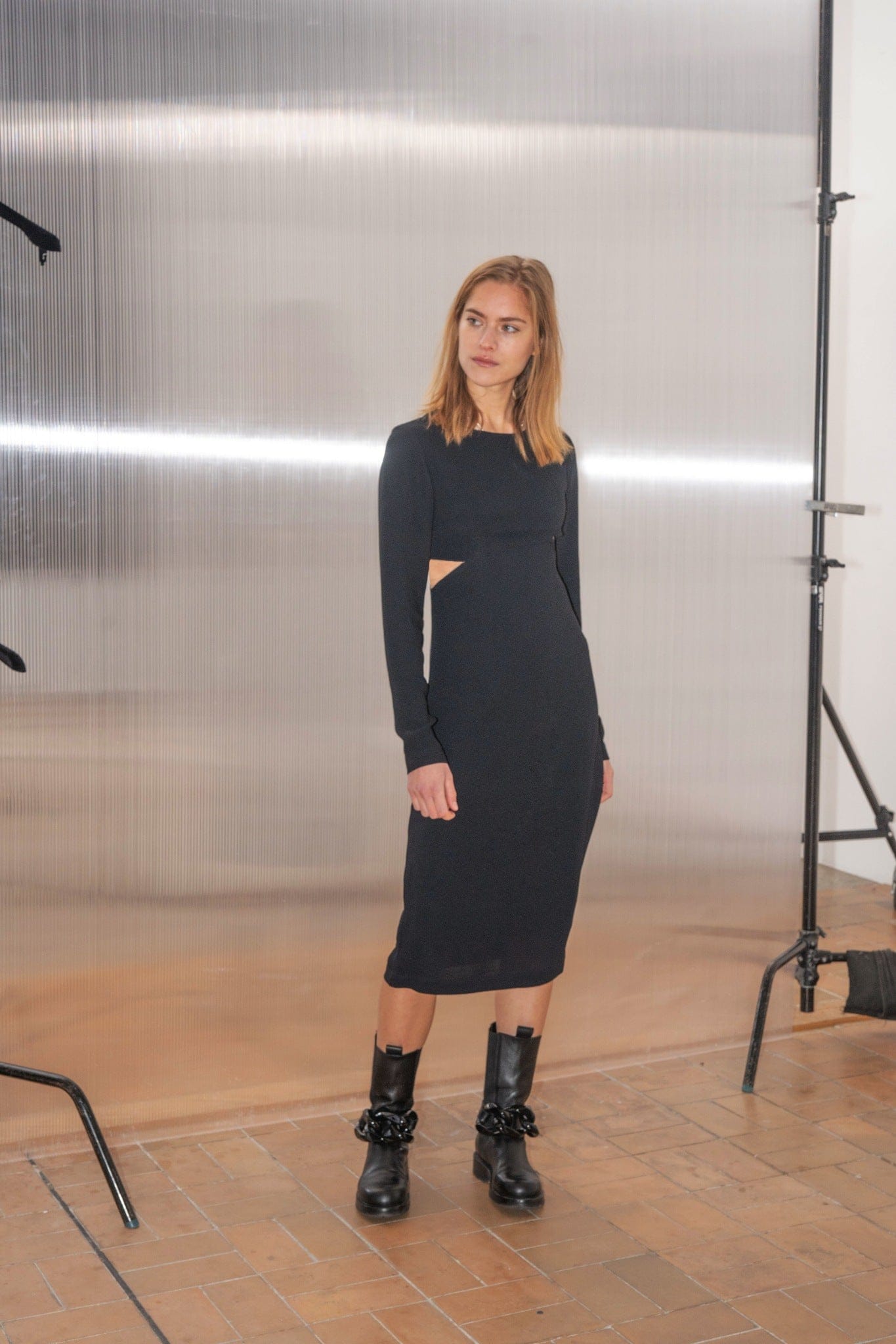 Ignes Dress - Black in Black made by HERSKIND