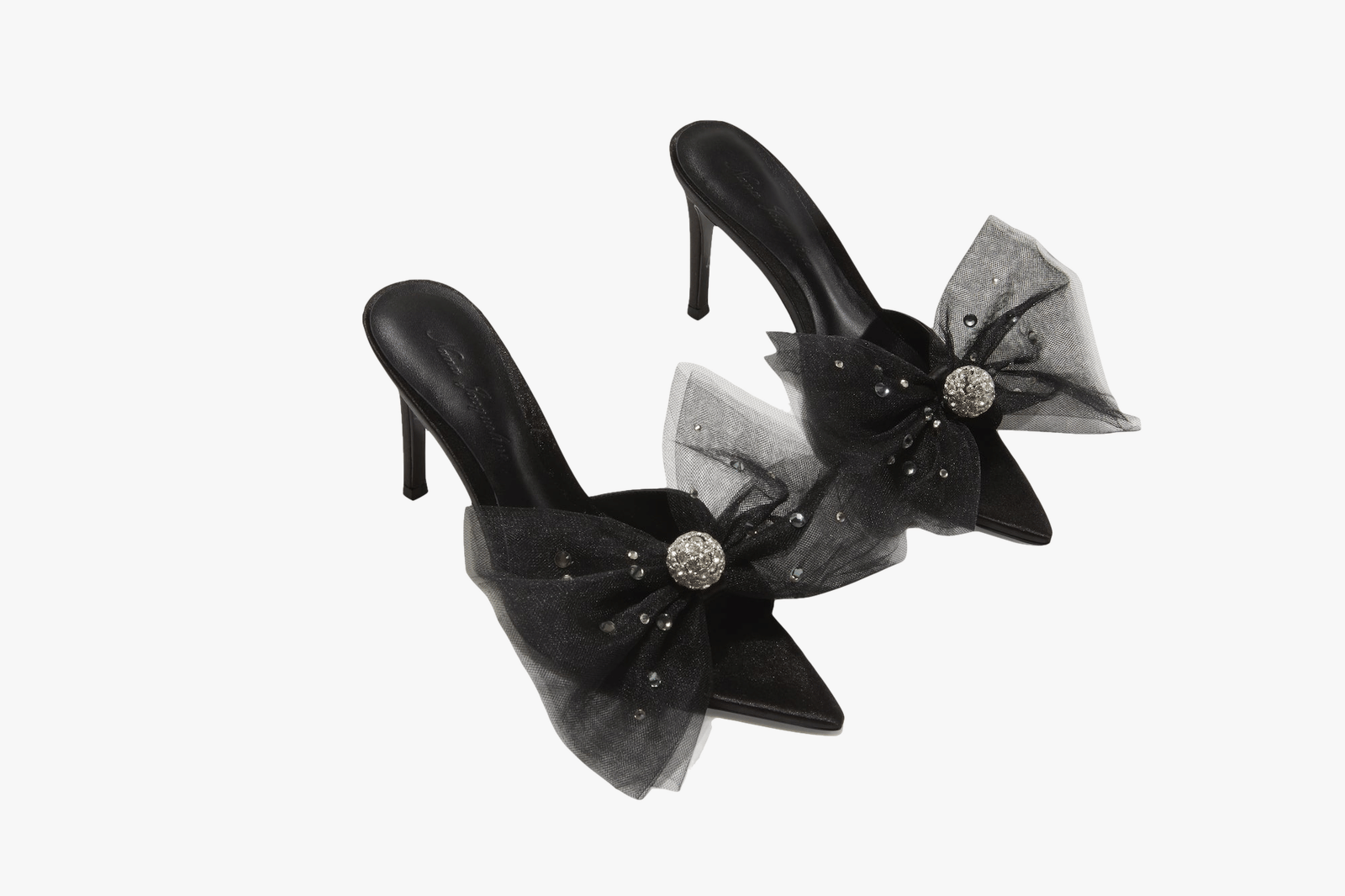 Isabella Bow Heels (Black) (Final Sale) in Black made by Nana Jacqueline