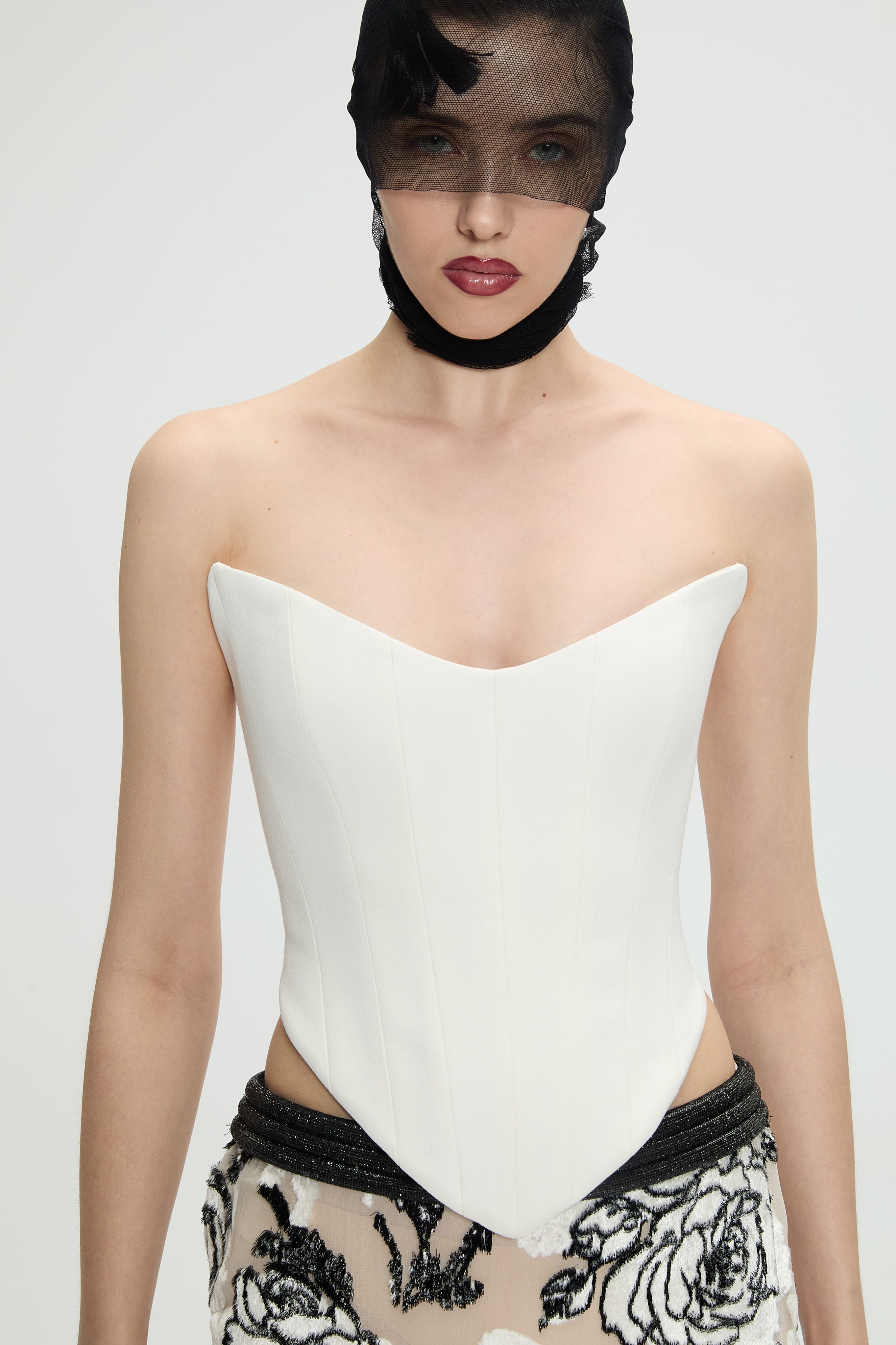 CAMELLIA CORSET TOP made by NUÉ