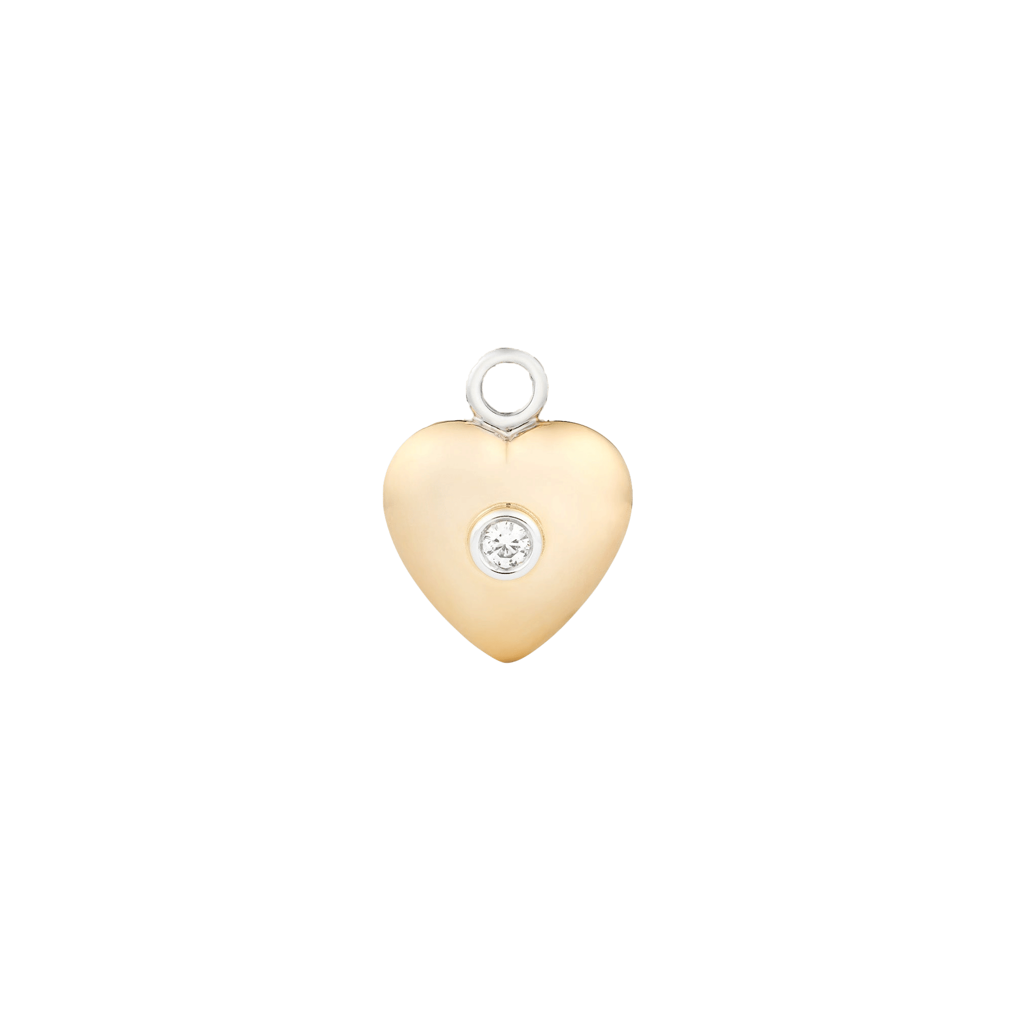 FENGAN PENDANT - WHITE DIAMOND & YELLOW GOLD made by ENNUI