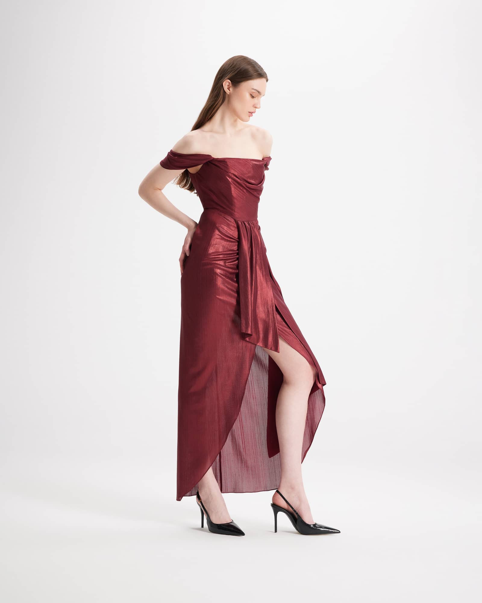 Cleo Glam - Burgundy made by Gigii's