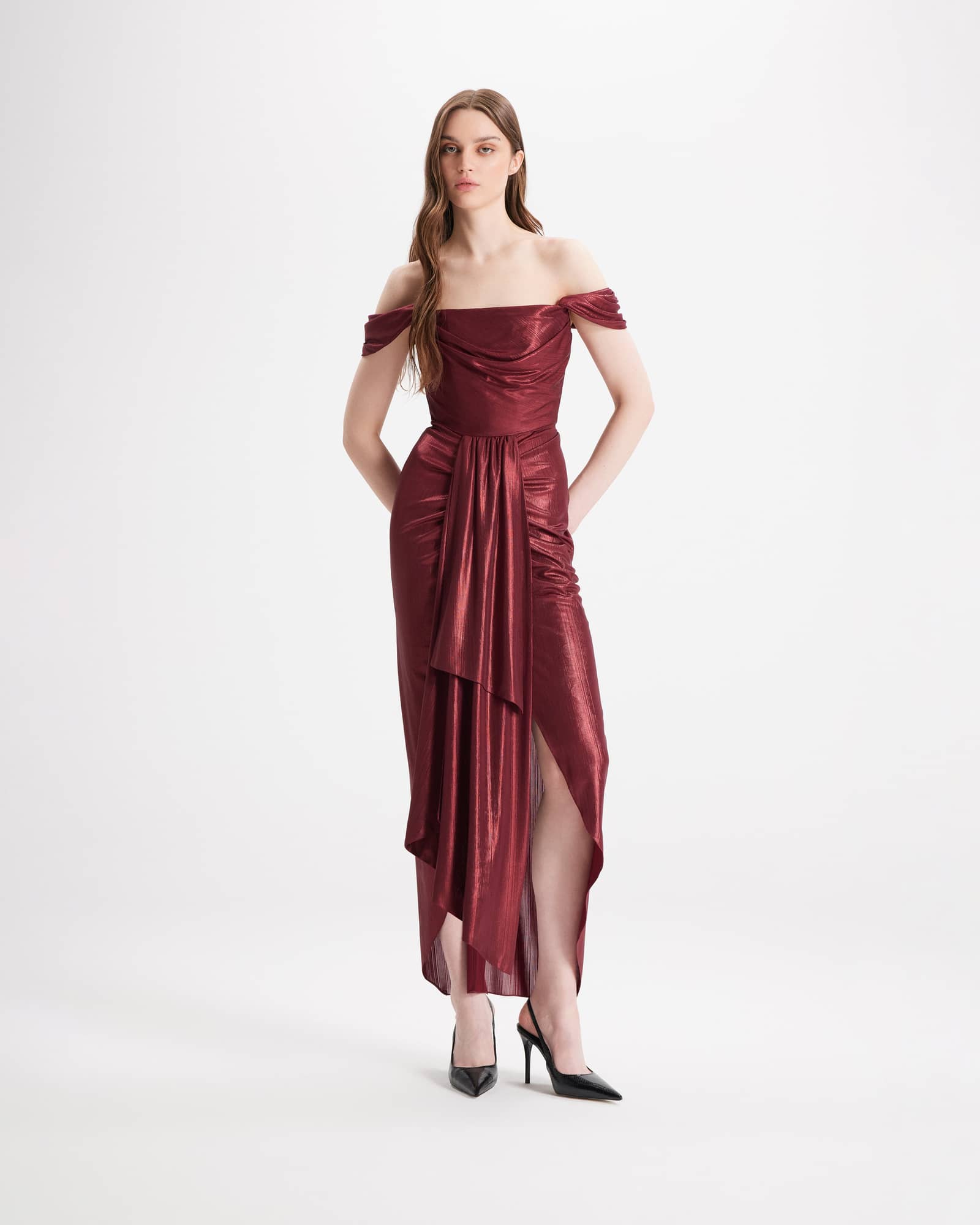 Cleo Glam - Burgundy made by Gigii's