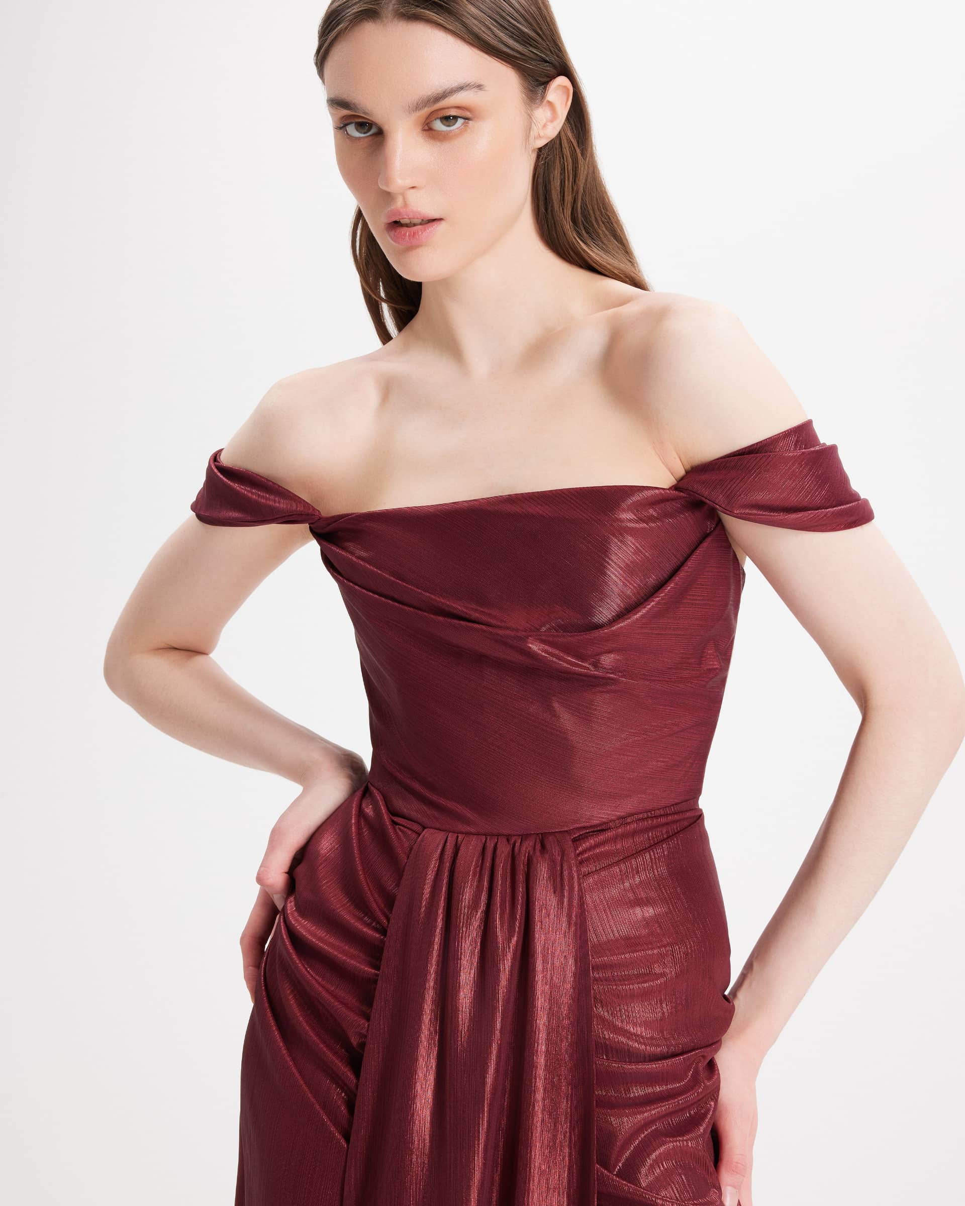 Cleo Glam - Burgundy made by Gigii's