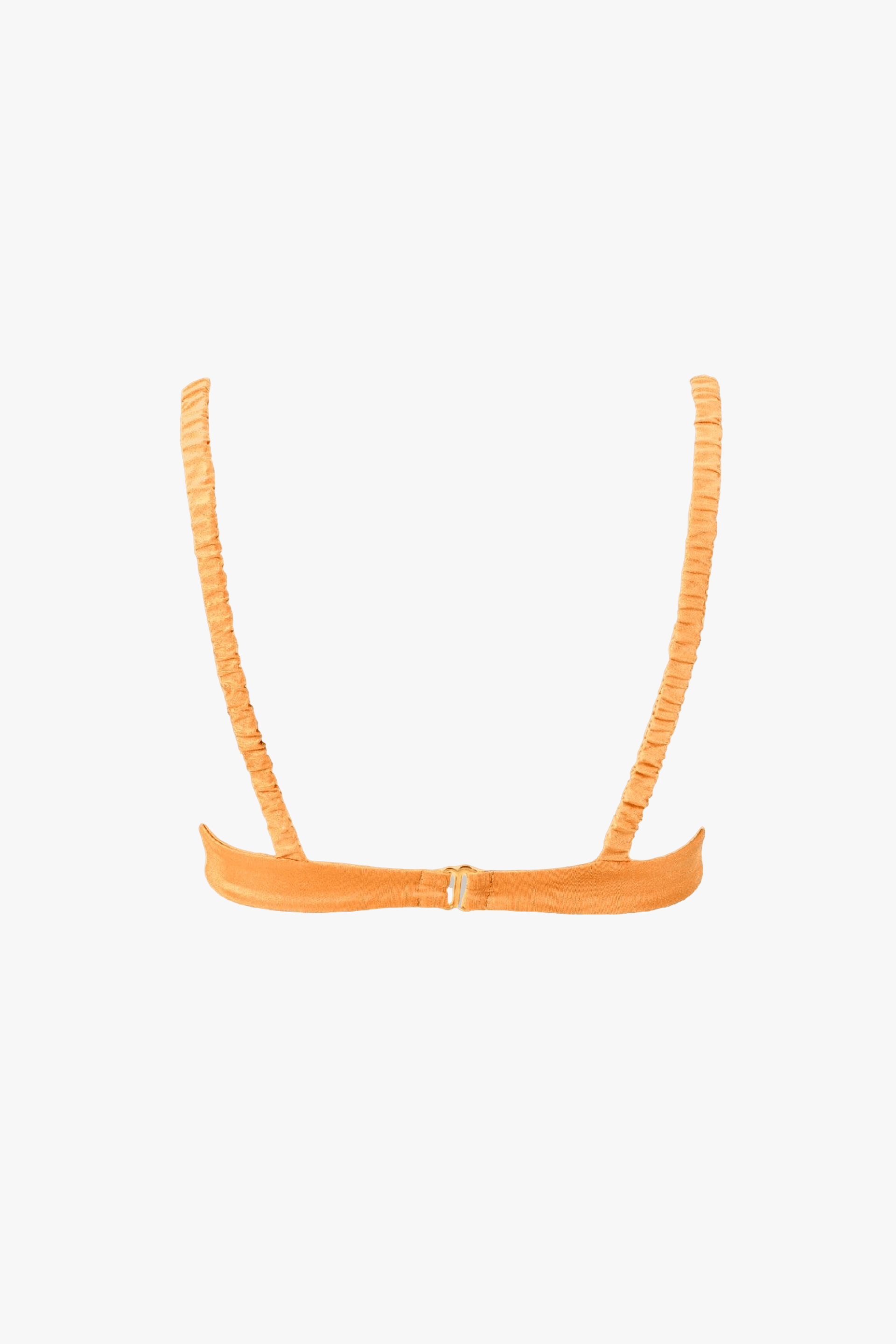 Ariel Underwire Bikini Top in Sunset made by Decolet The Label