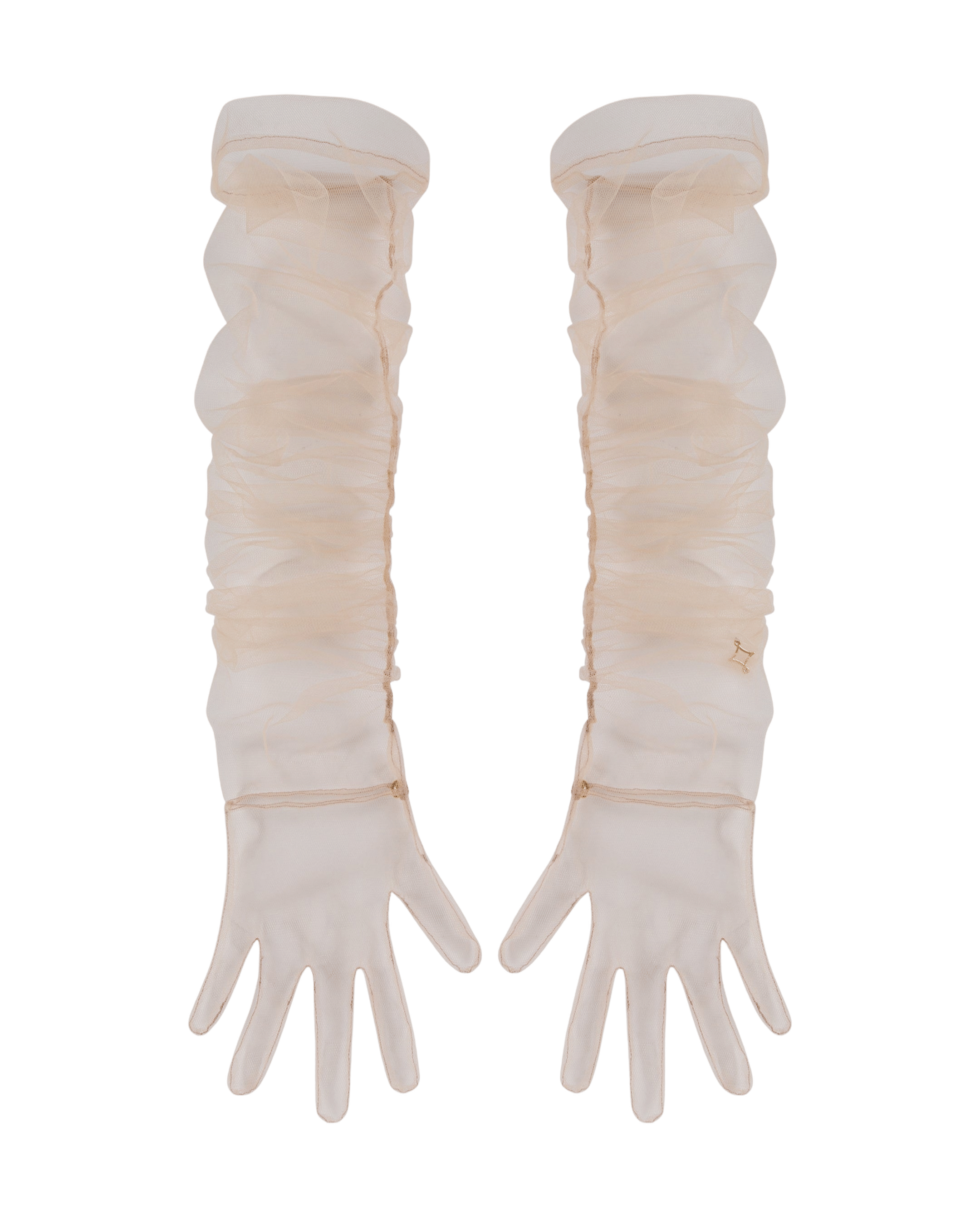 Long Tulle Gloves made by ONORI