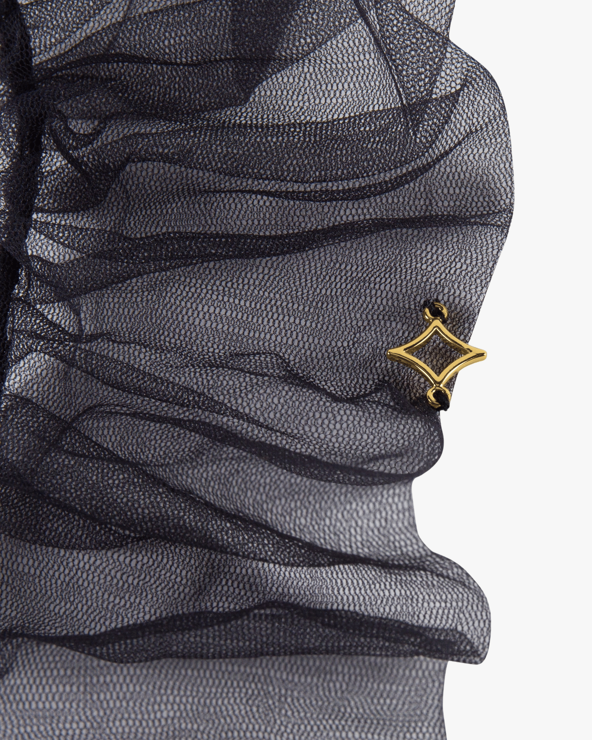 Long Tulle Gloves made by ONORI