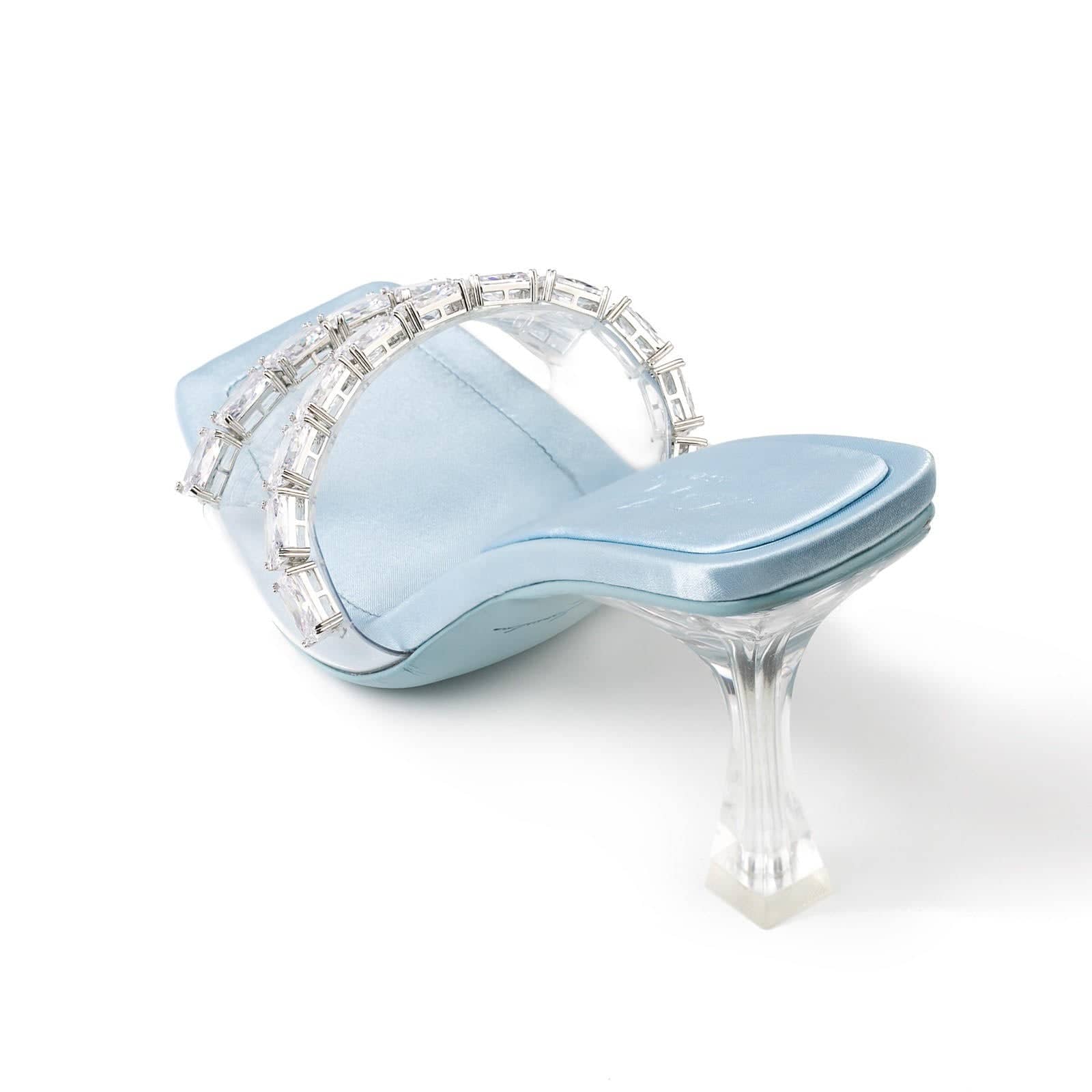 Blue Bellah Sandals (Final Sale) in Blue made by Nana Jacqueline