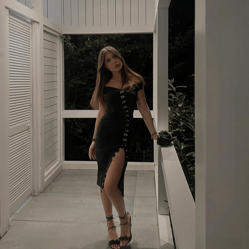 Ivy Dress Black made by MURMUR