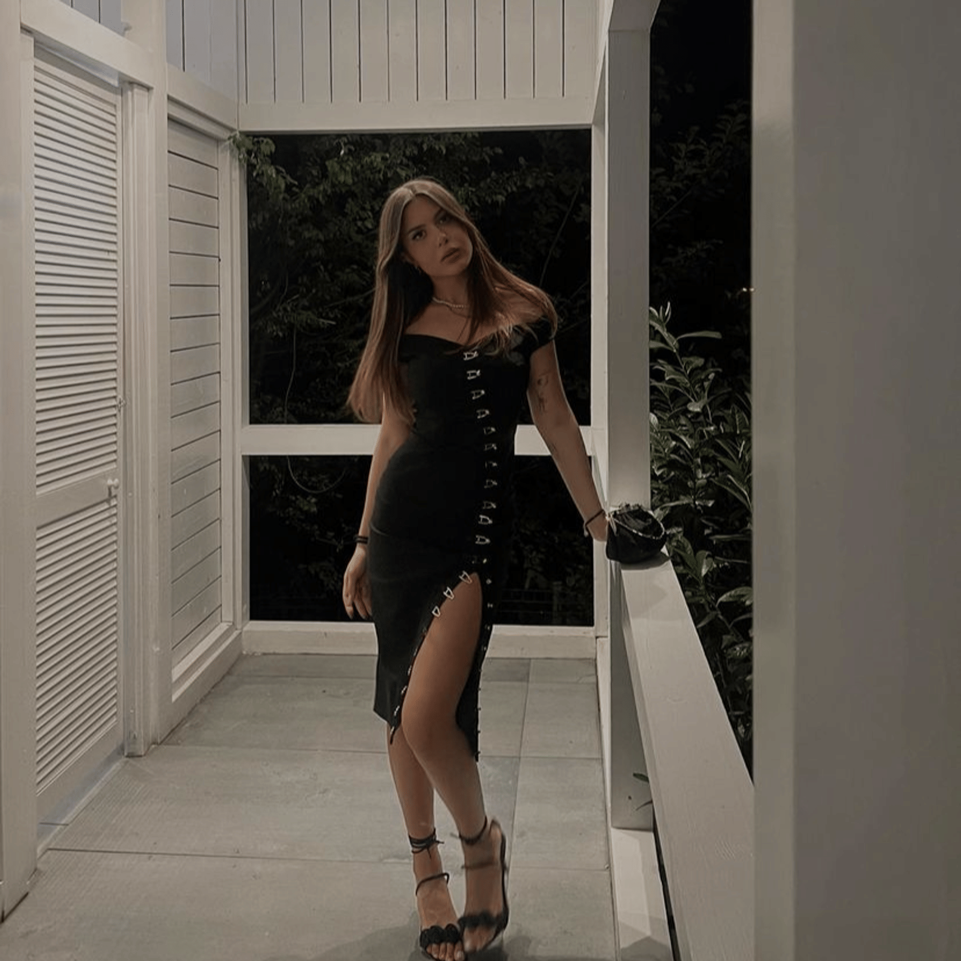 Ivy Dress Black made by MURMUR