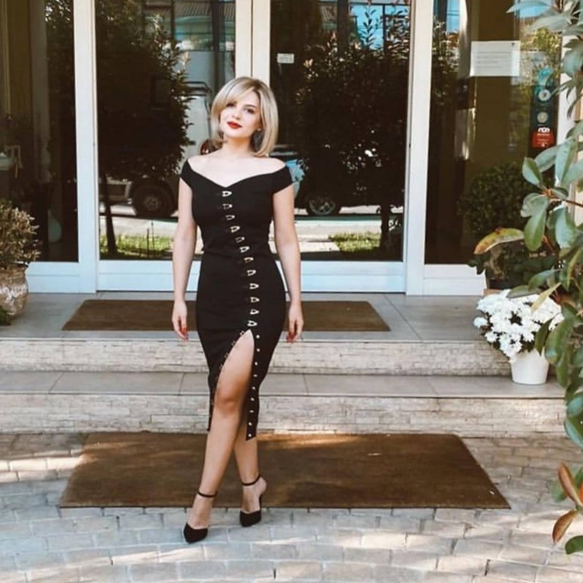 Ivy Dress Black made by MURMUR