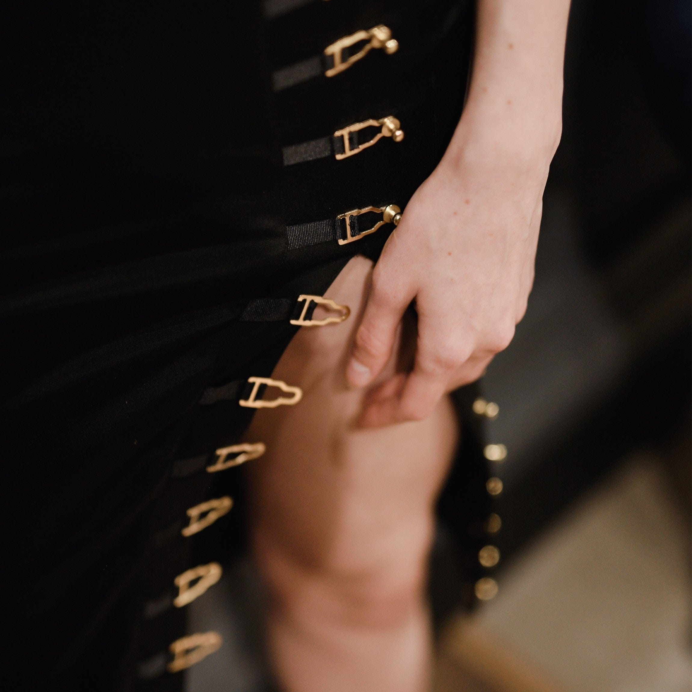 Ivy Dress Black made by MURMUR