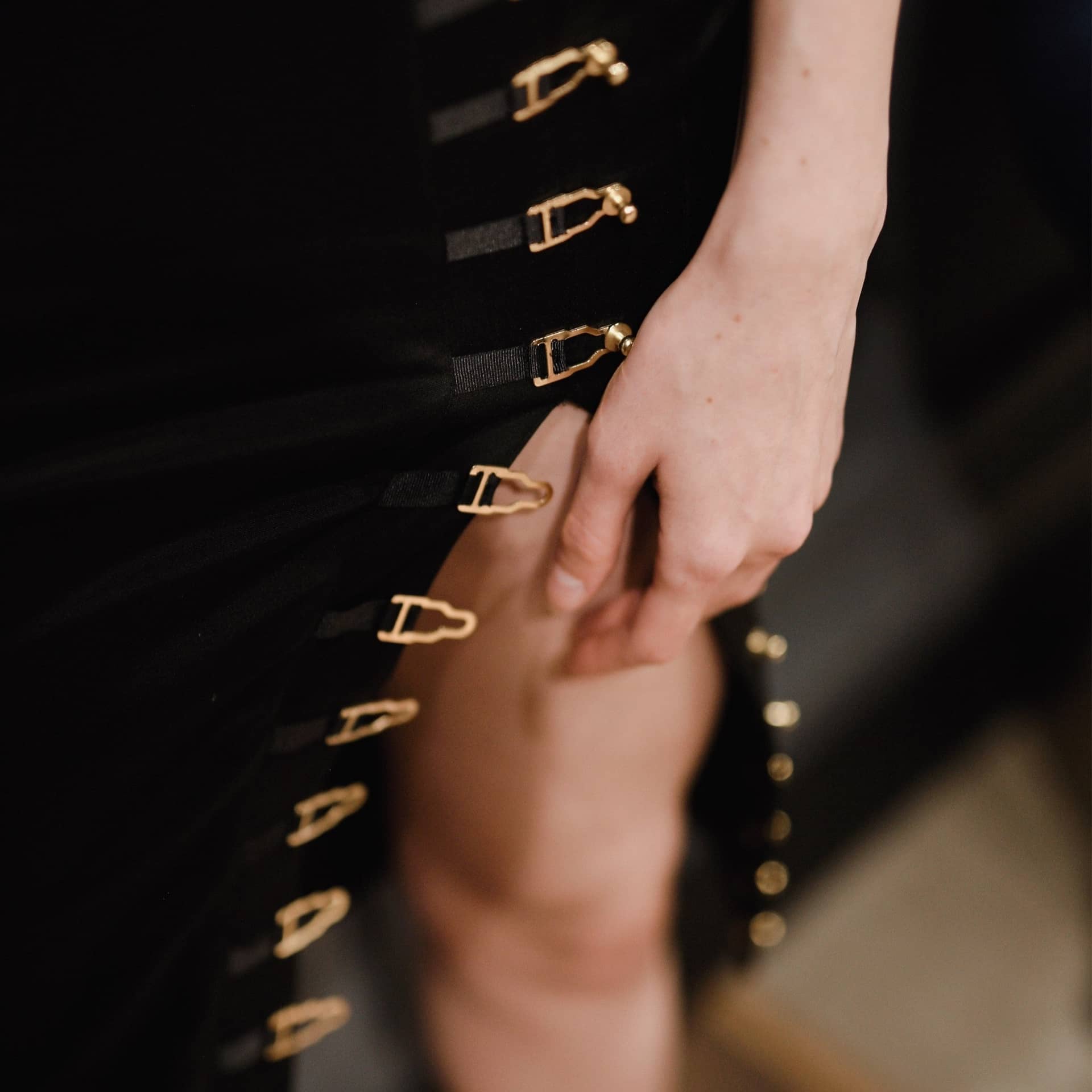 Ivy Dress Black made by MURMUR