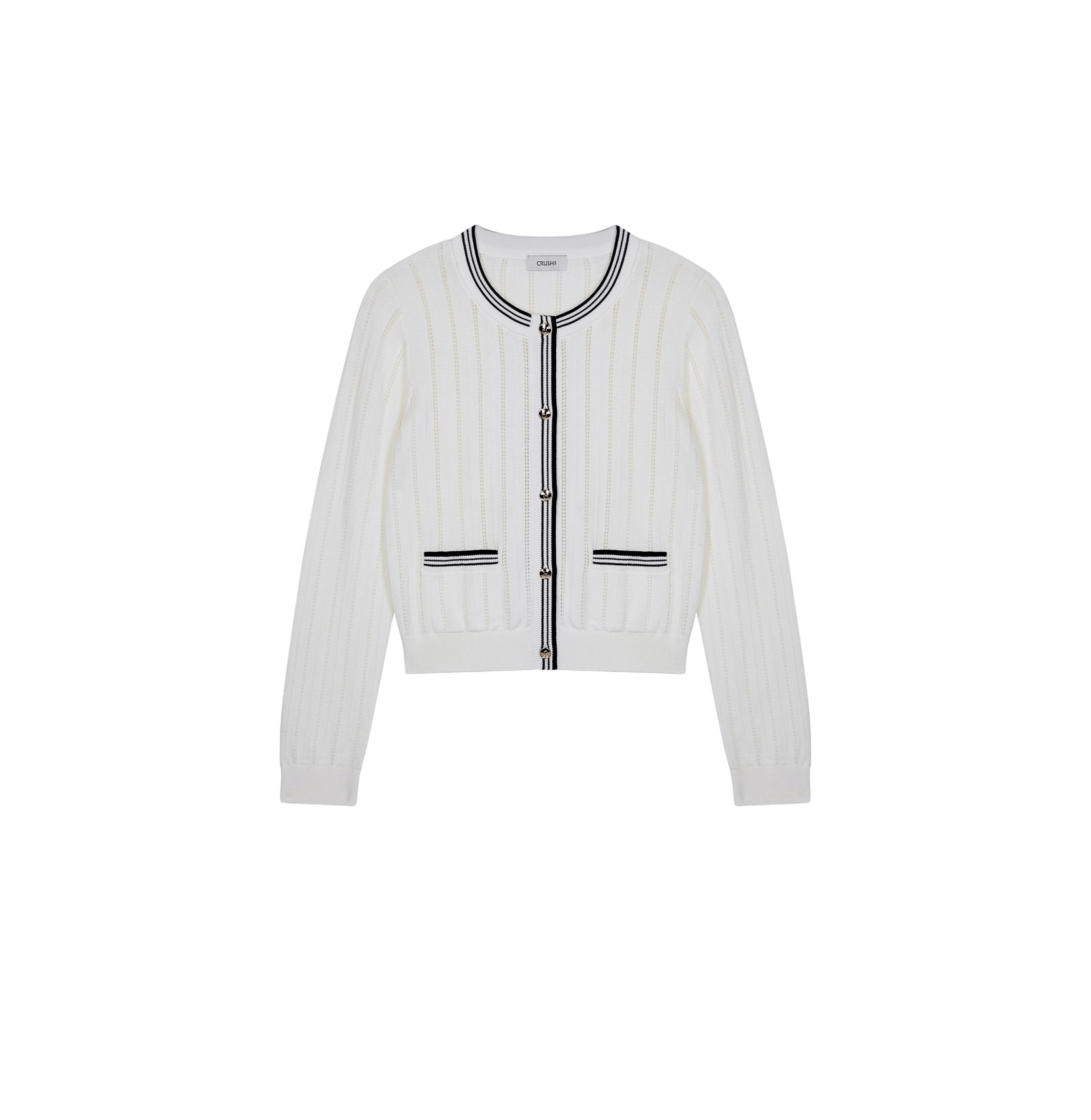 COLORBLOCKED CARDIGAN made by CRUSH Collection