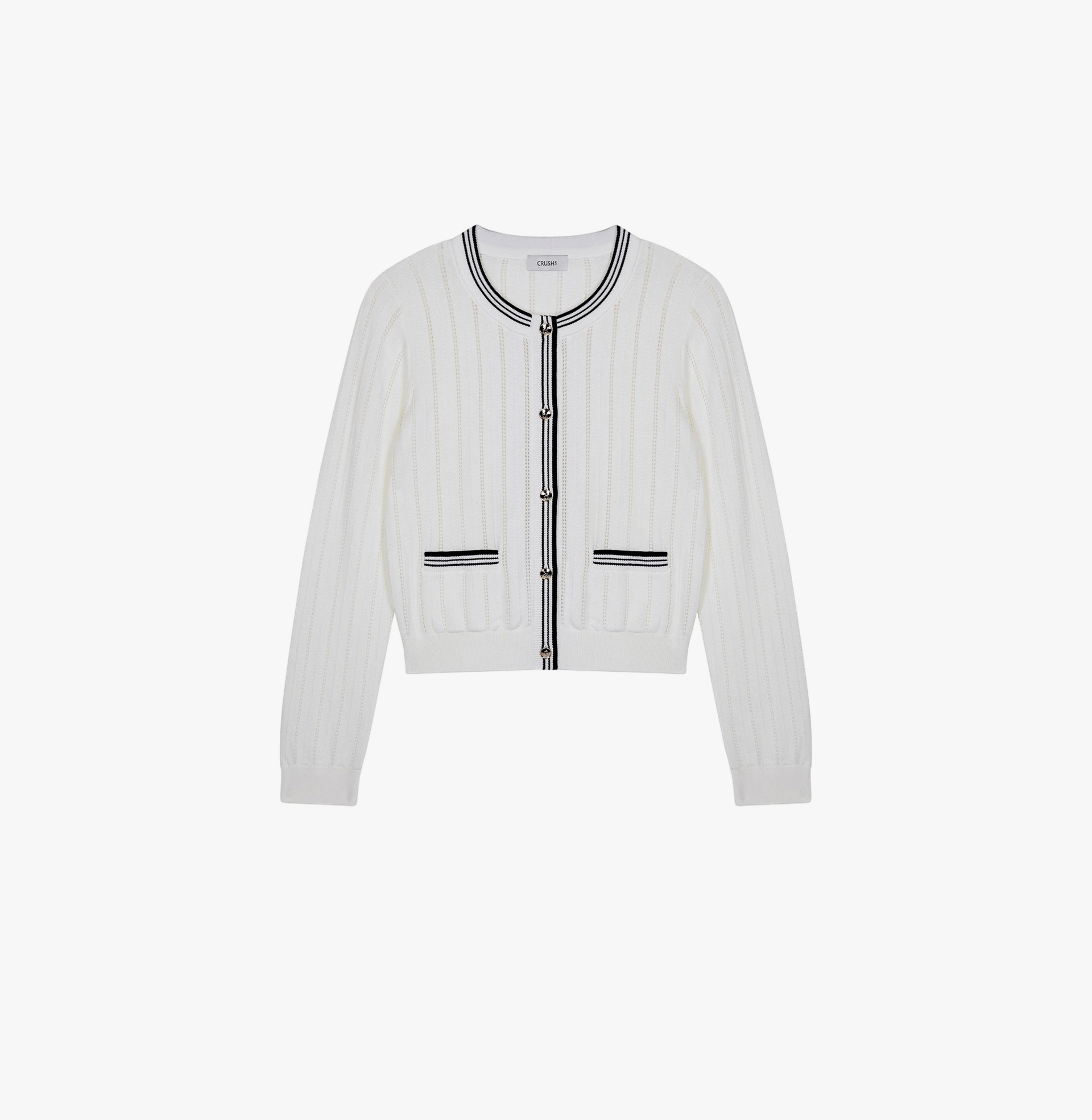 COLORBLOCKED CARDIGAN made by CRUSH Collection