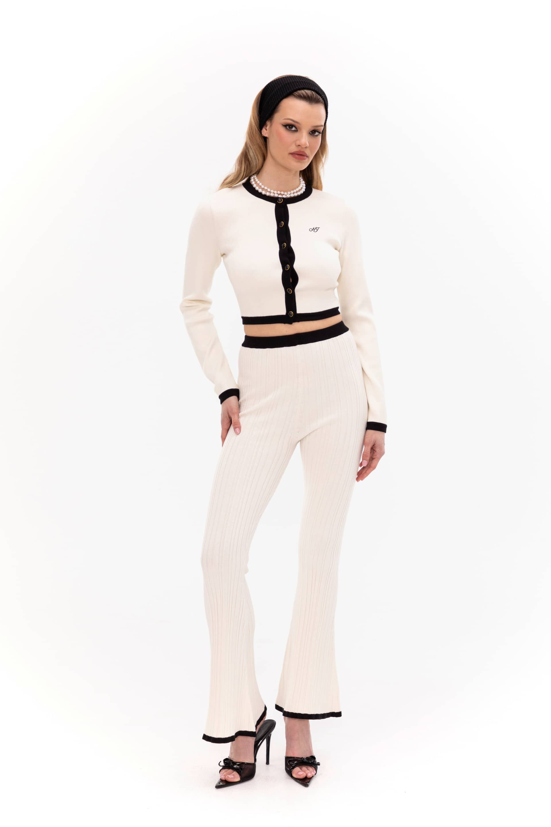 Eliza Pants (White) made by Nana Jacqueline