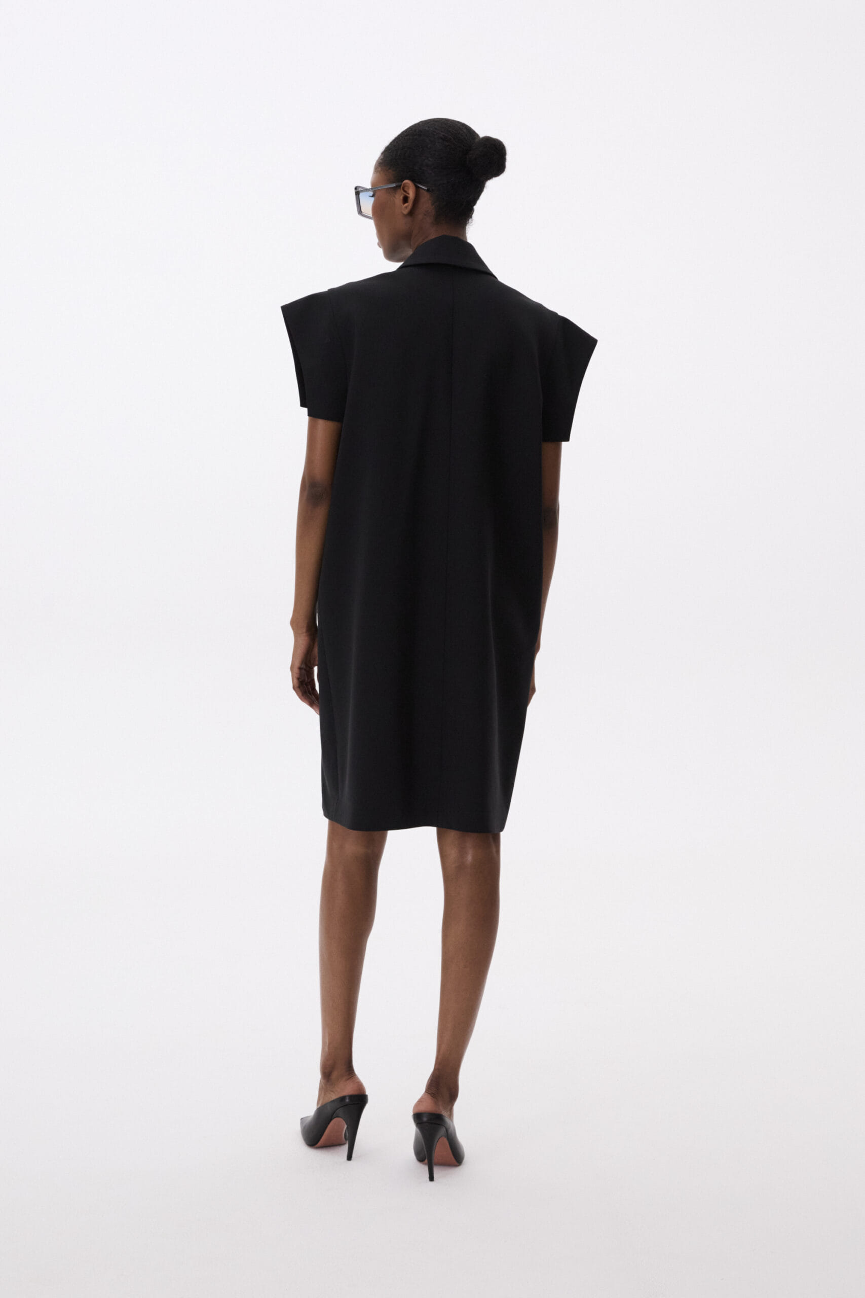 Long Sleeveless Vest made by YAVORSKA