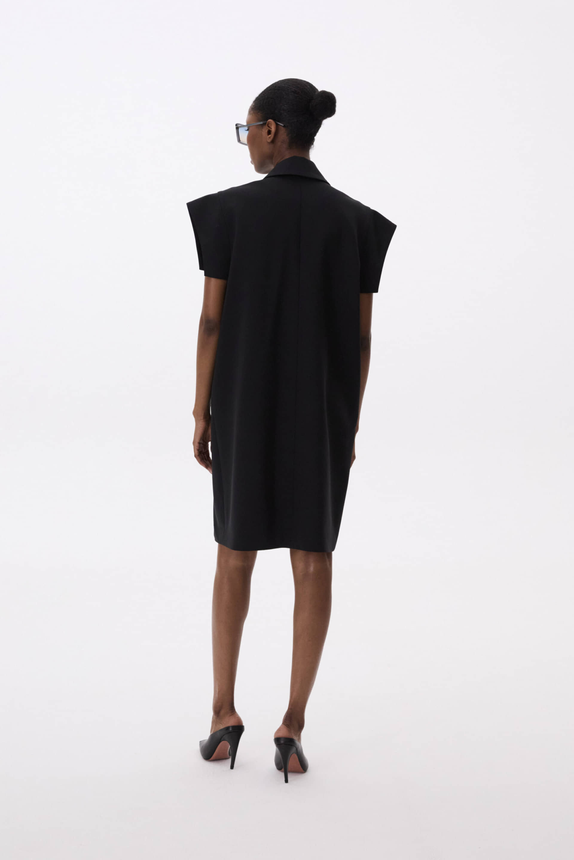 Long Sleeveless Vest made by YAVORSKA