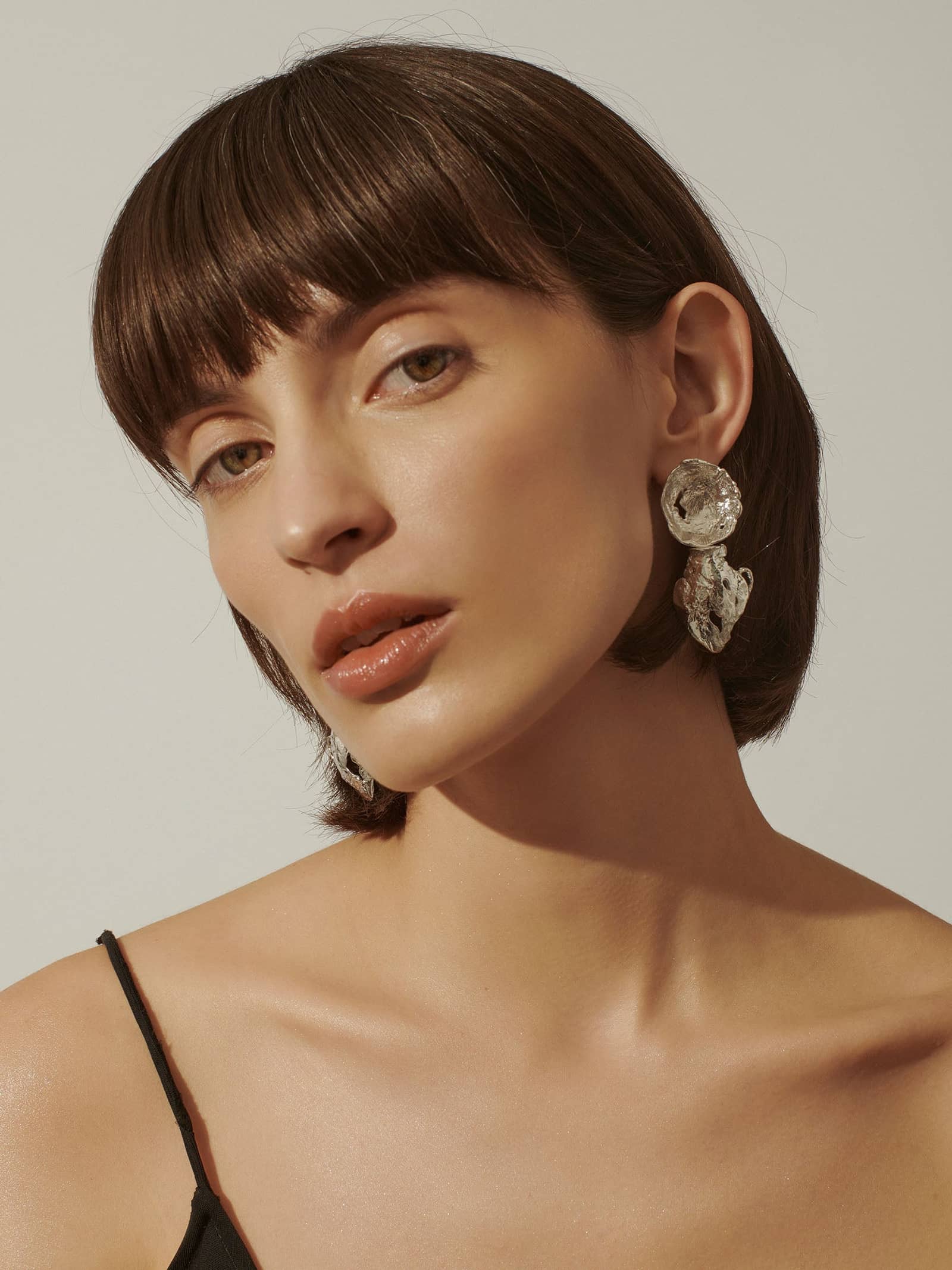 Vacation Ika Earrings Silver made by Eva Remenyi