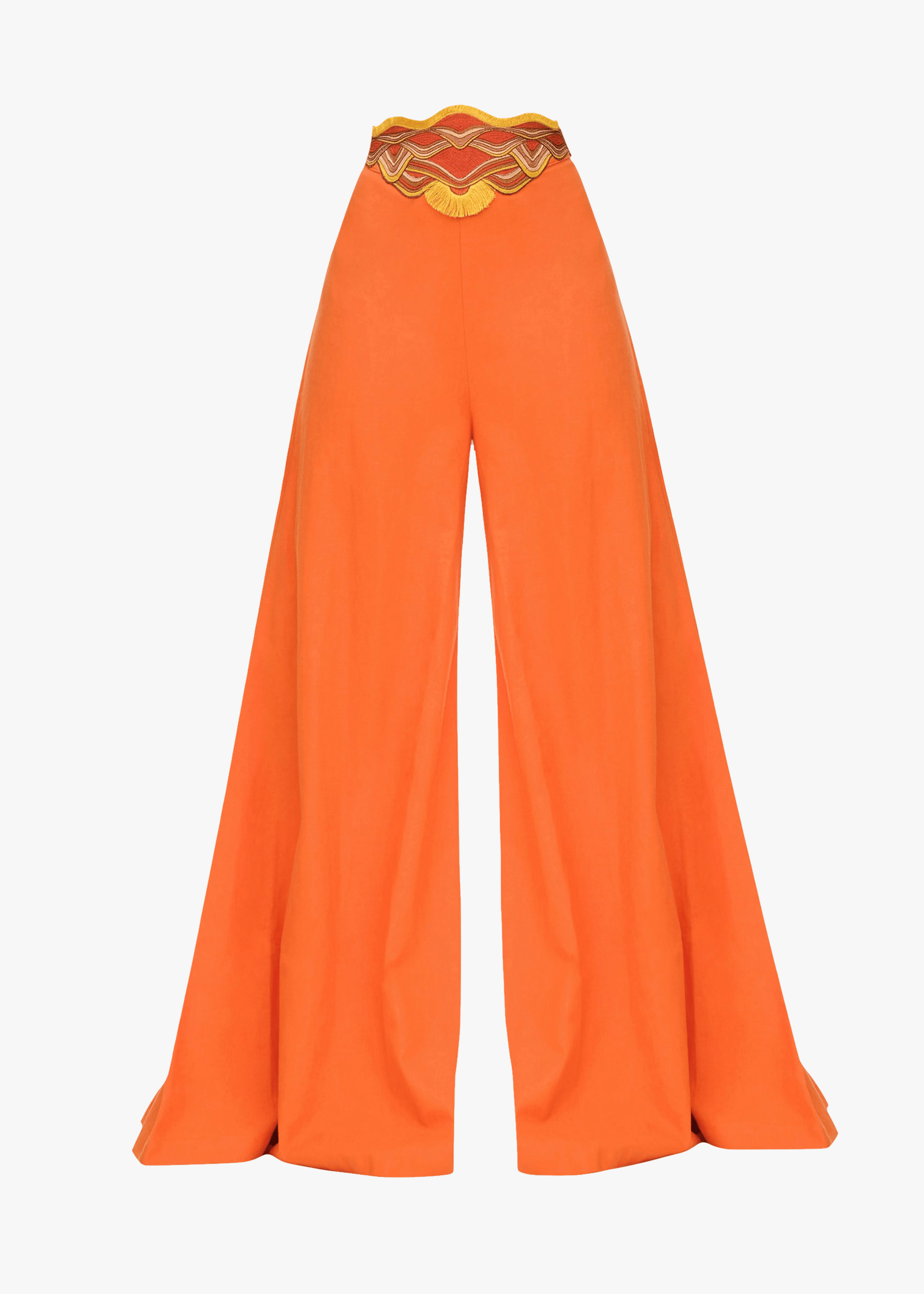 ILO PANTS - CLAY in Orange made by Andrea Iyamah