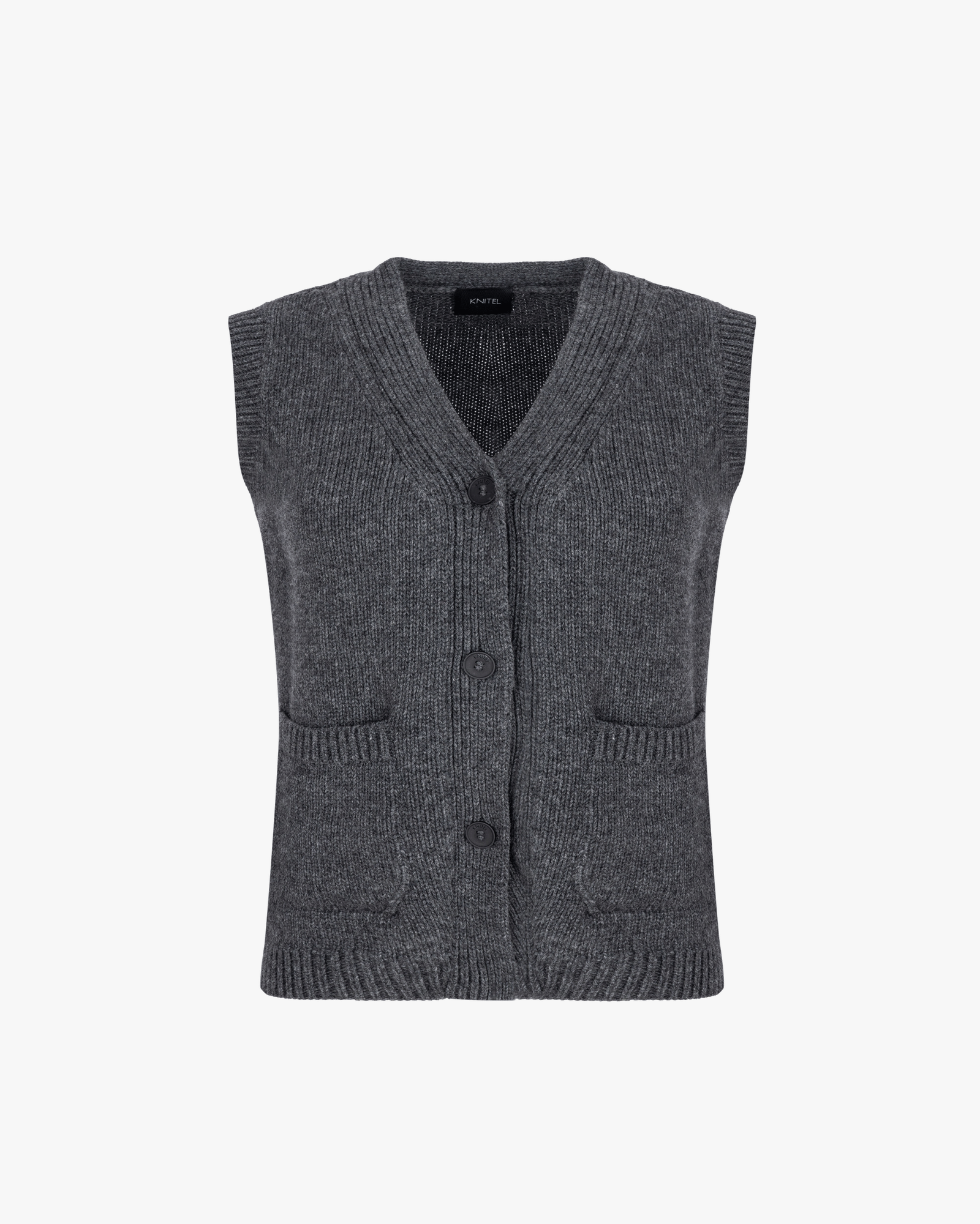 Noah vest made by KNITEL