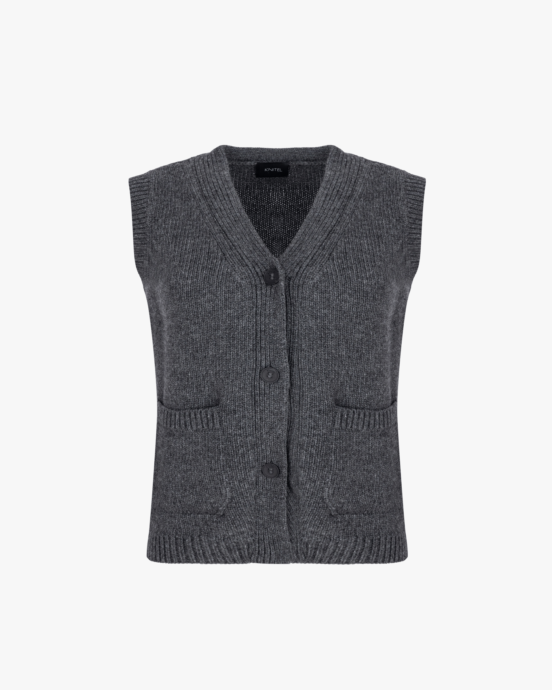 Noah vest made by KNITEL