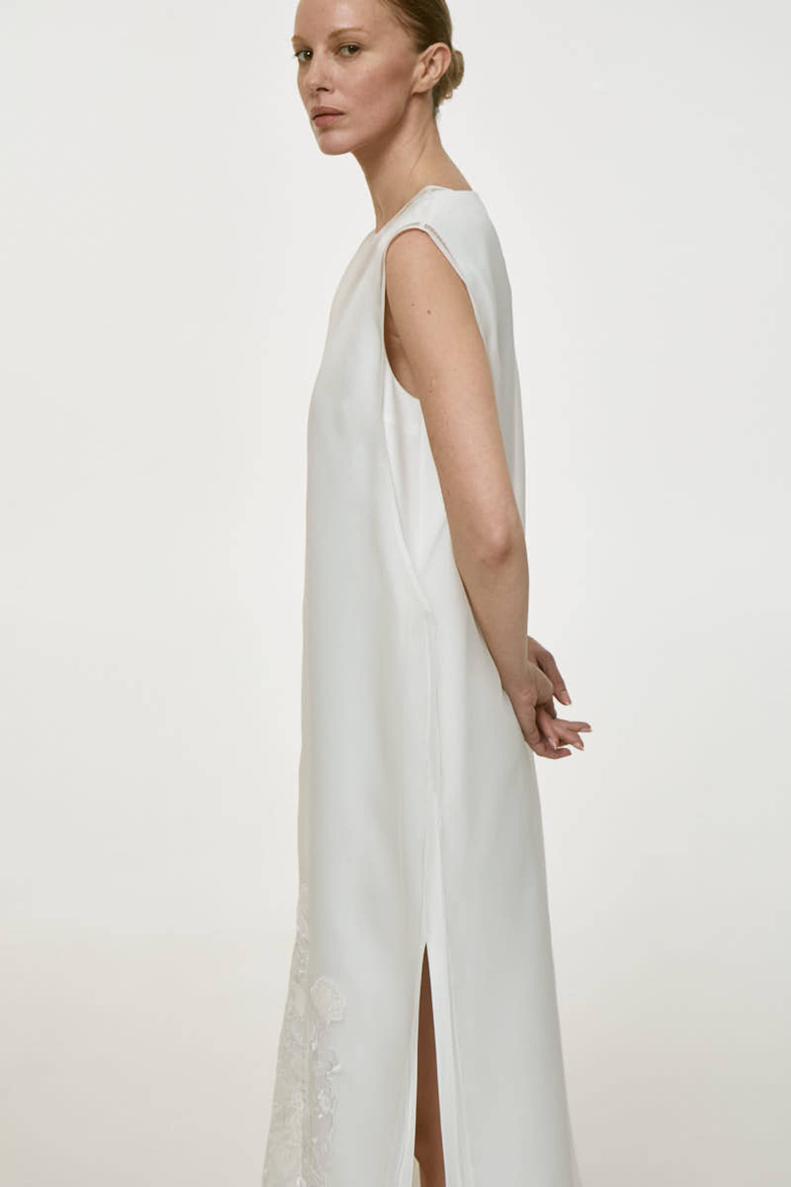 NAKED MILK DRESS made by DELEGAN Clothes