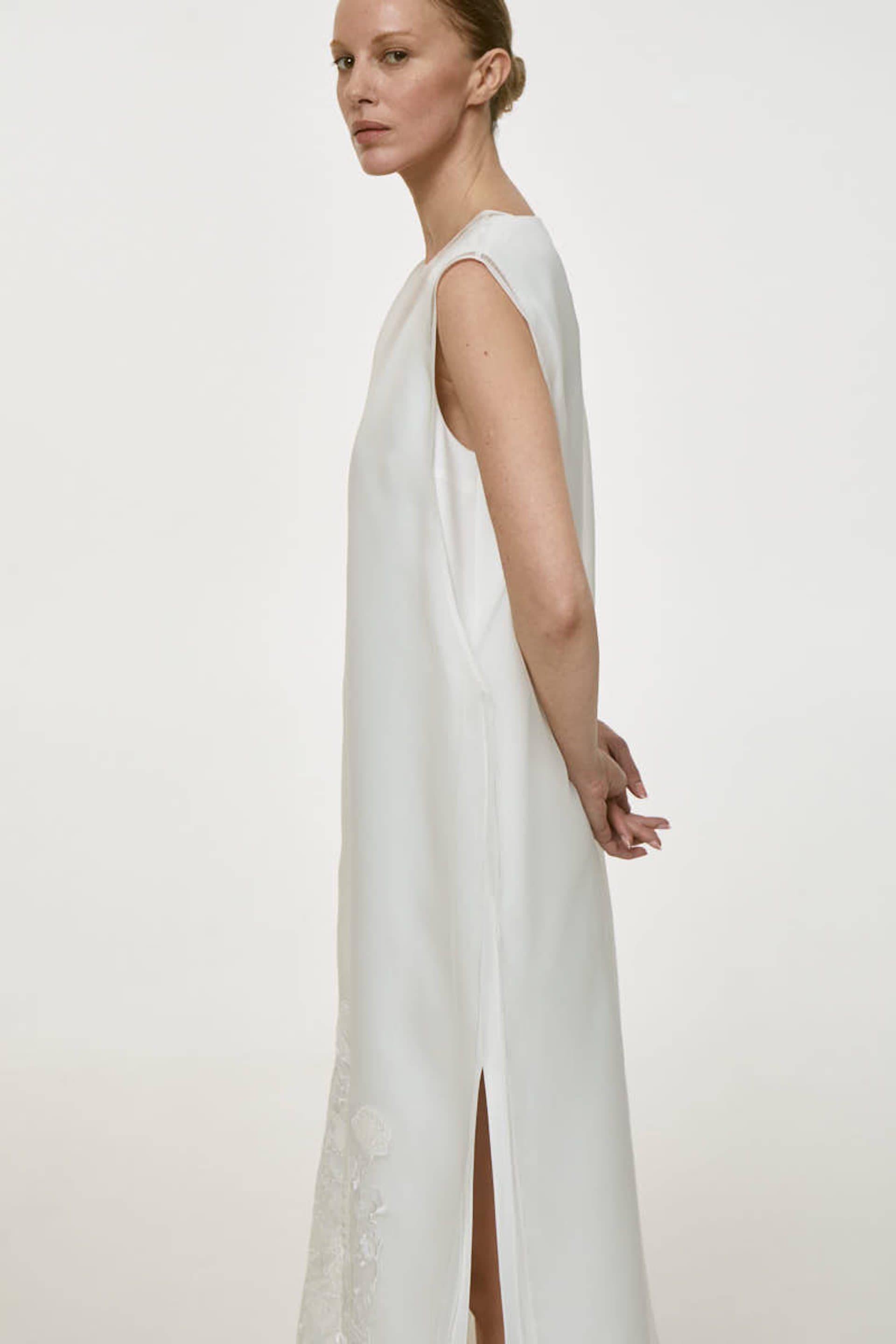 NAKED MILK DRESS made by DELEGAN Clothes