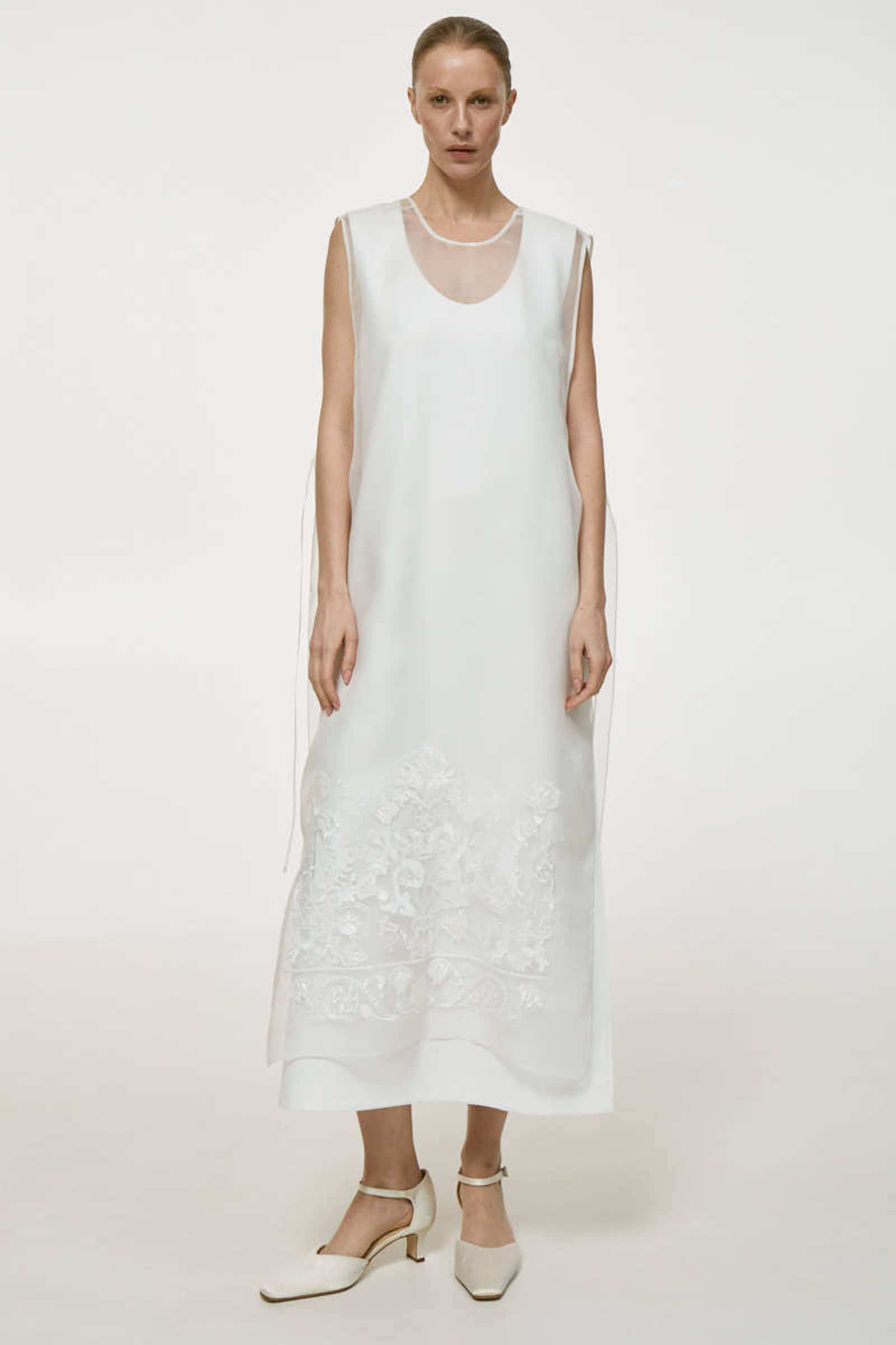 NAKED MILK DRESS made by DELEGAN Clothes