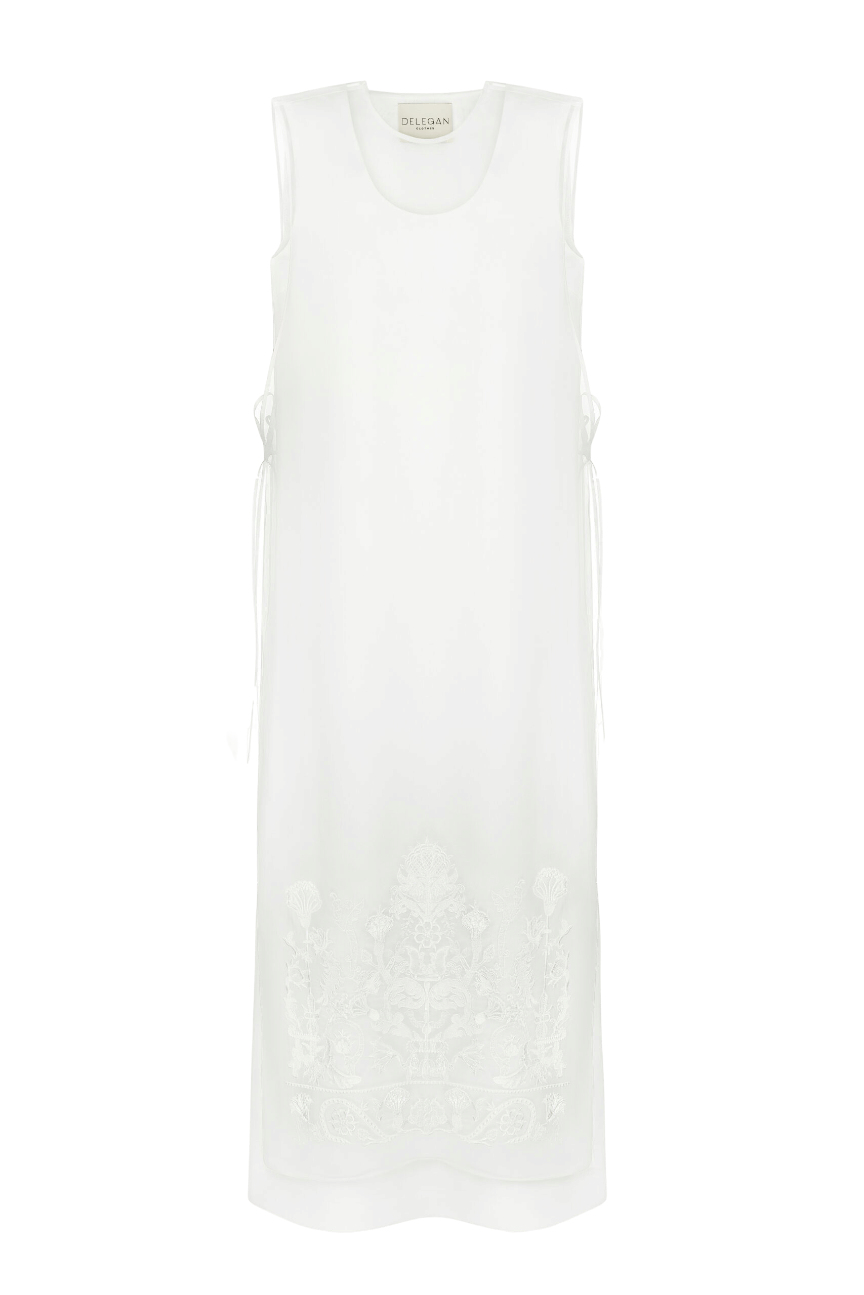 NAKED MILK DRESS made by DELEGAN Clothes