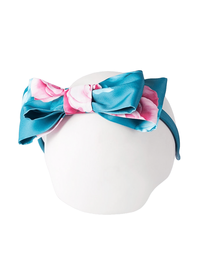 Classic Floral Headband made by Mama Luma