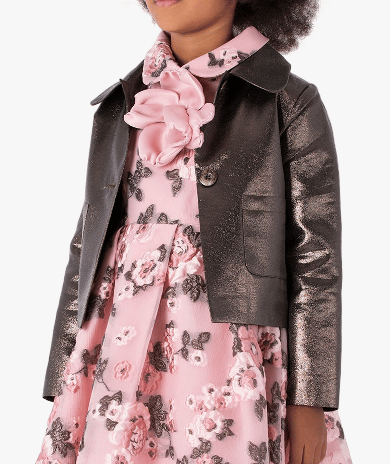 Exclusive Bronze Girls Jacket made by Mama Luma