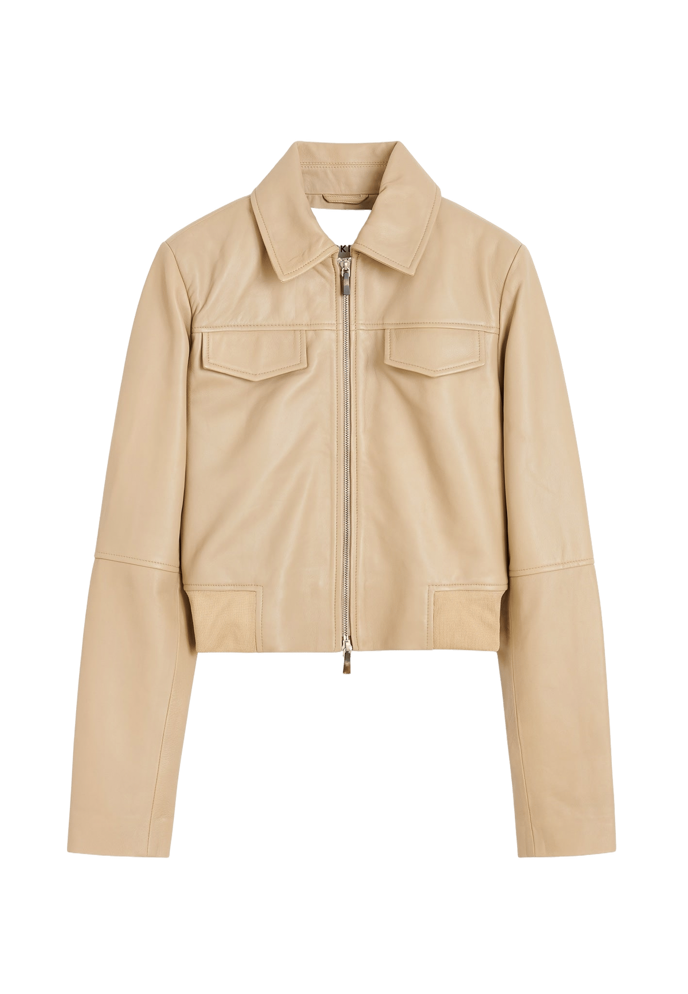 Joelle Leather Jacket - Creme made by HERSKIND