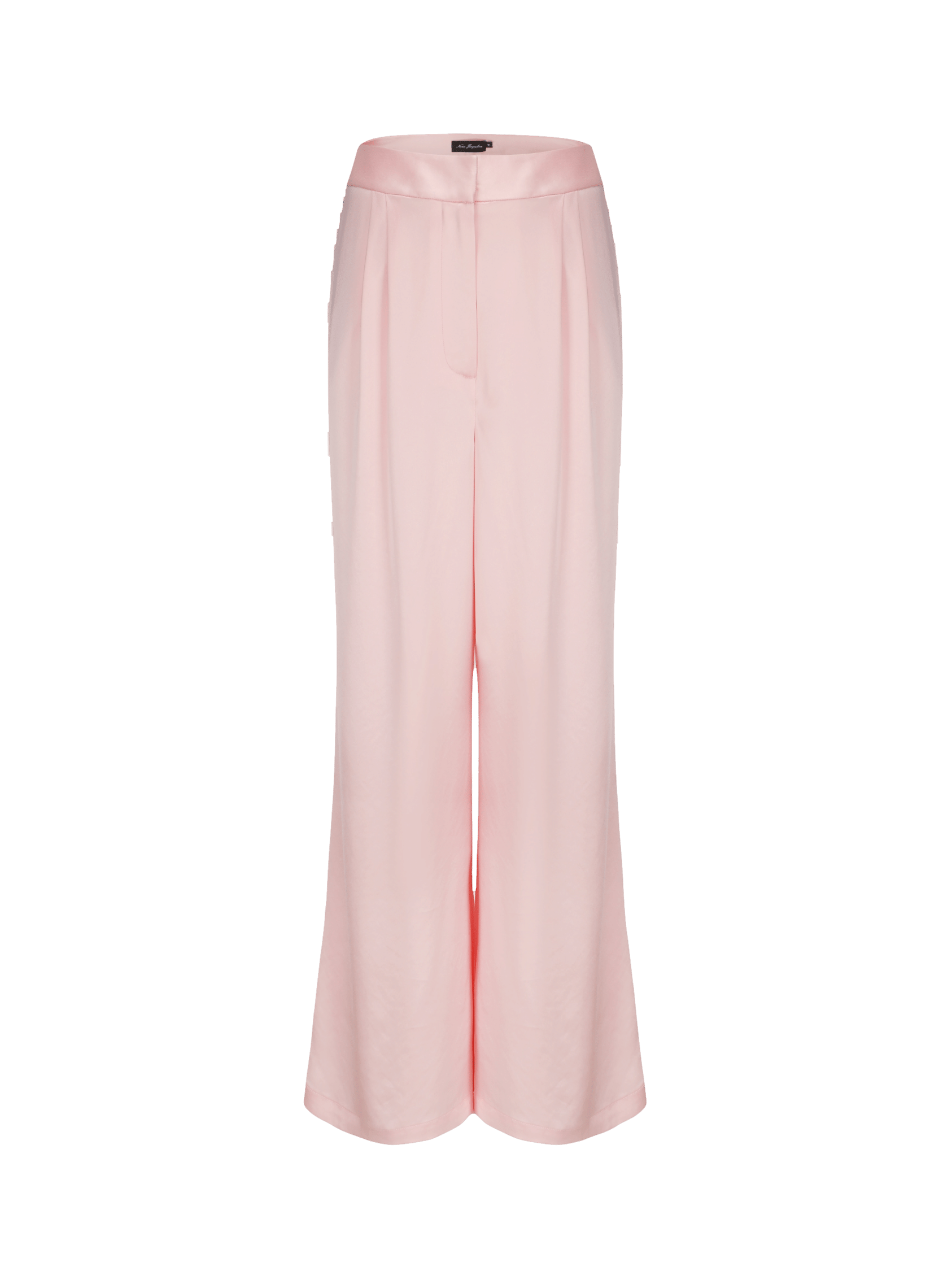 Alexandra Satin Pants (Pink) (Final Sale) in Pink made by Nana Jacqueline