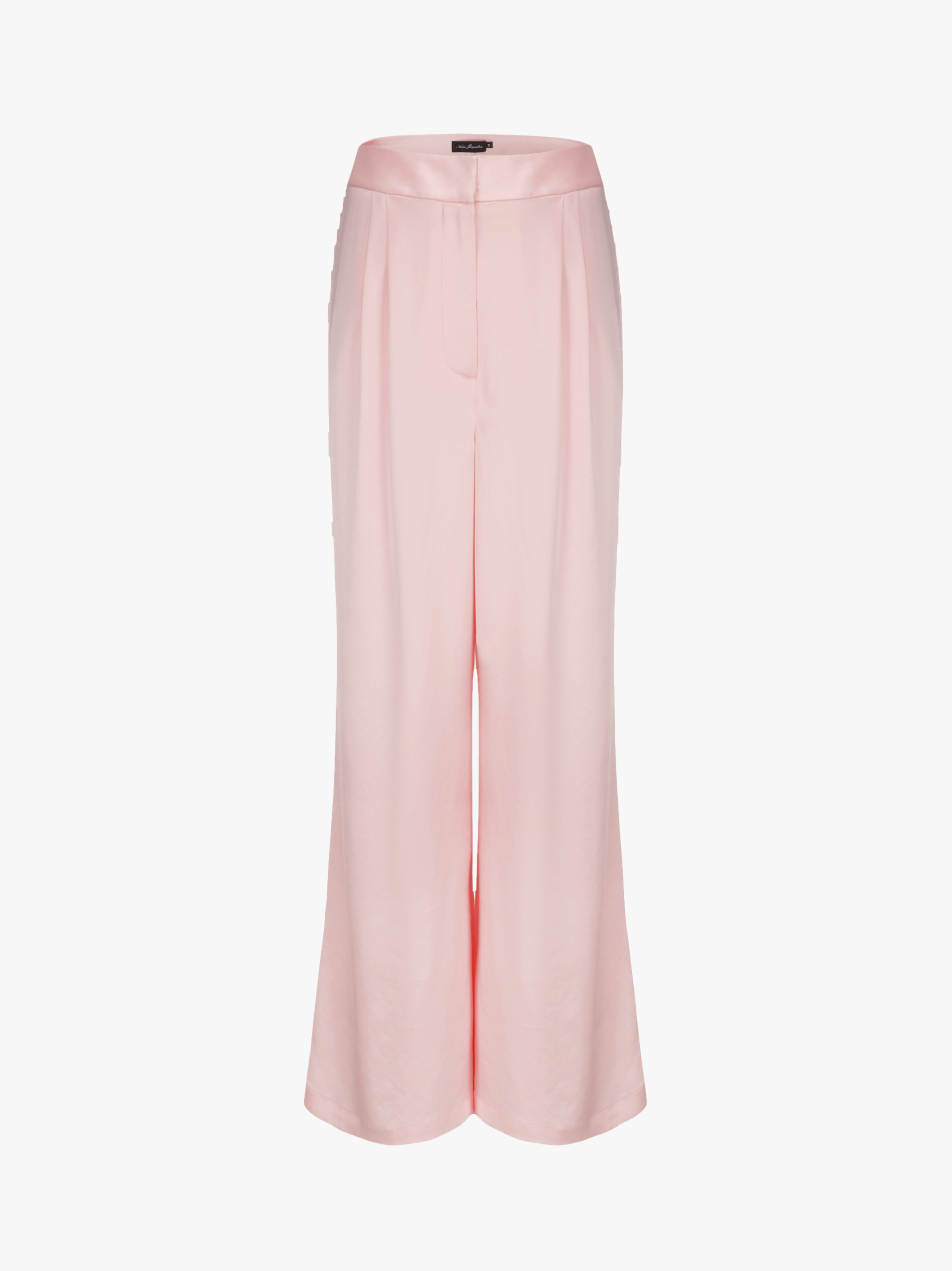 Alexandra Satin Pants (Pink) (Final Sale) in Pink made by Nana Jacqueline