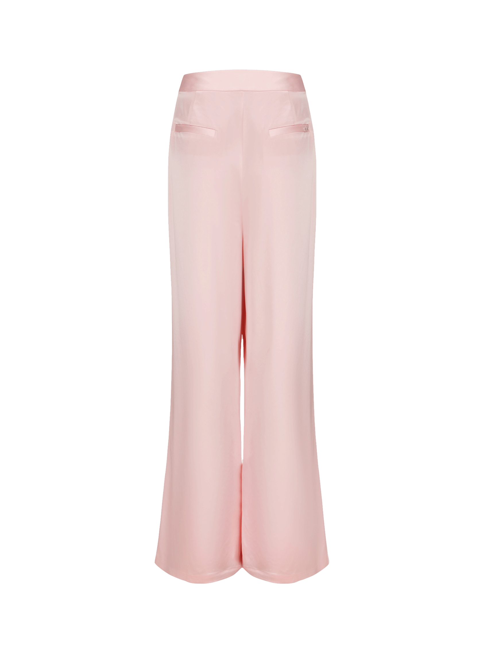 Alexandra Satin Pants (Pink) (Final Sale) in Pink made by Nana Jacqueline