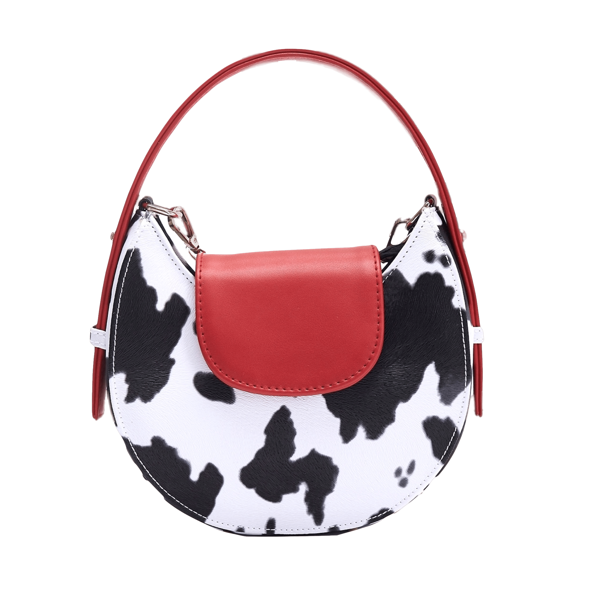 Mow - Red - Halfmoon bag made by ALIEL