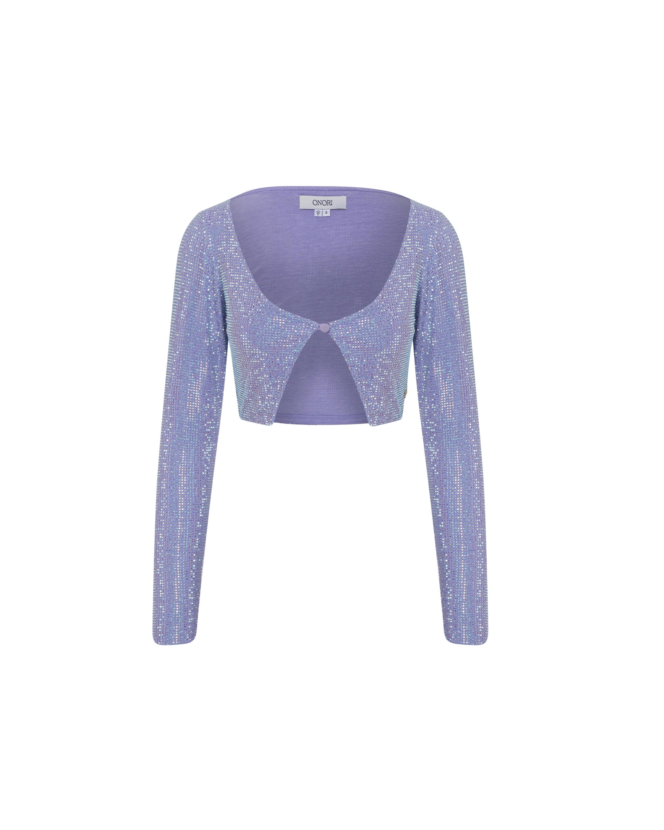 Crystal Cropped Cardigan made by ONORI