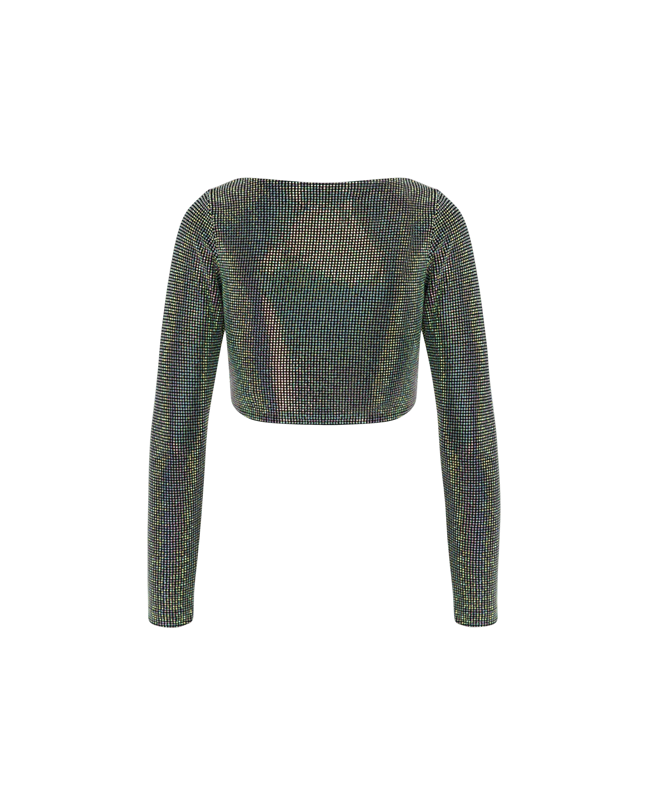 Crystal Cropped Cardigan made by ONORI